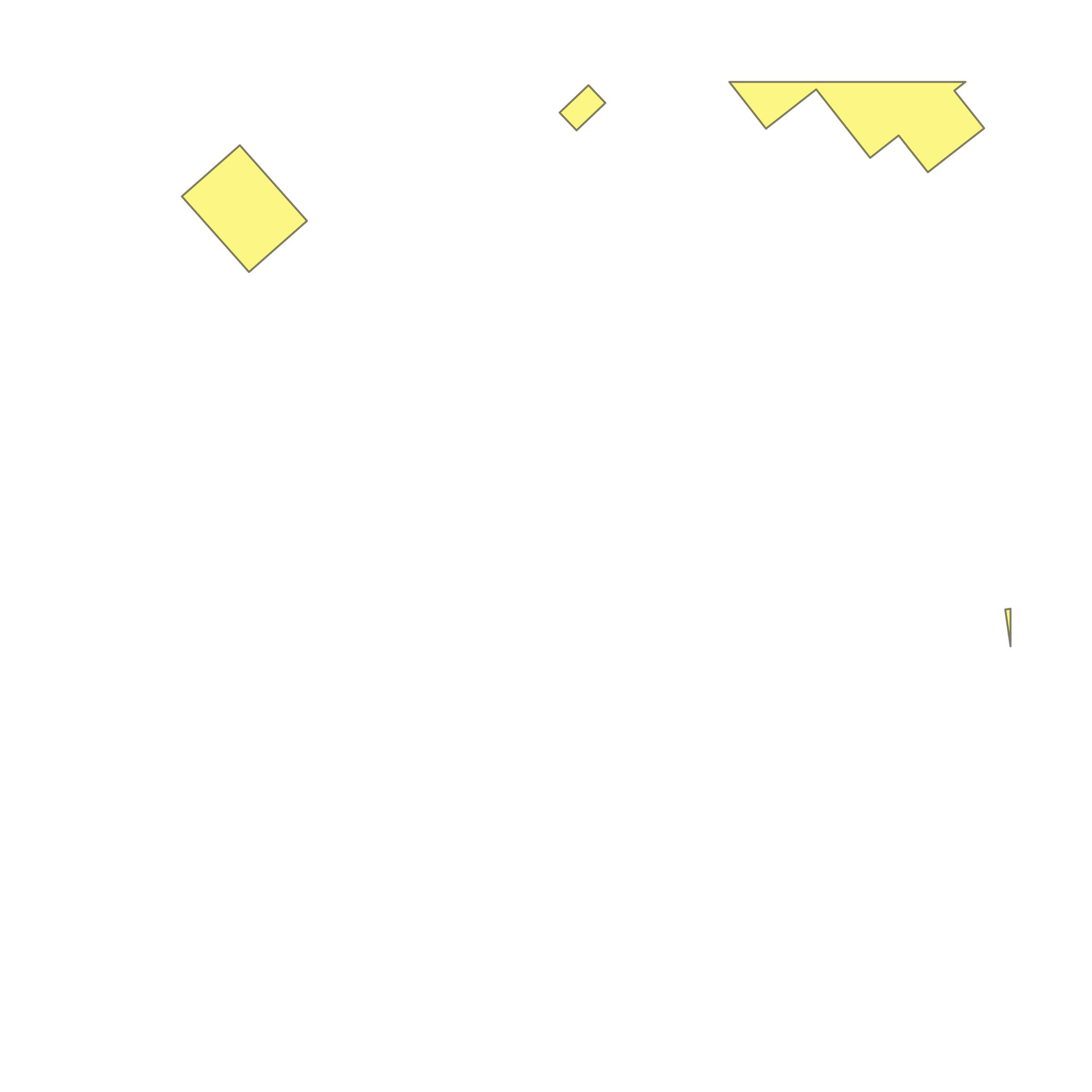 This image shows parcel and building data in Christian County created using GIS data in Equator.