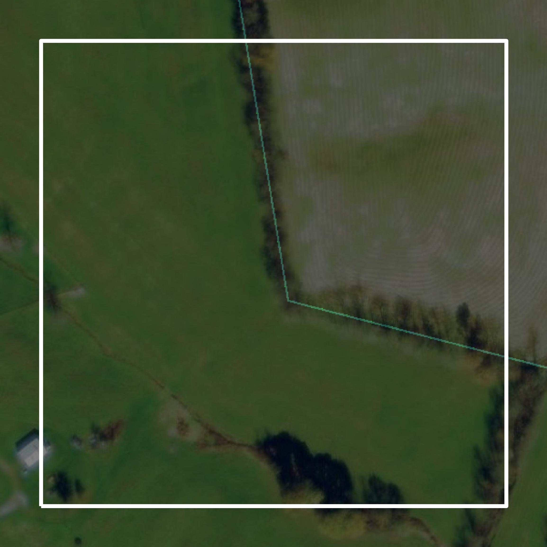 This image shows parcel and building data in Clay County created using GIS data in Equator.