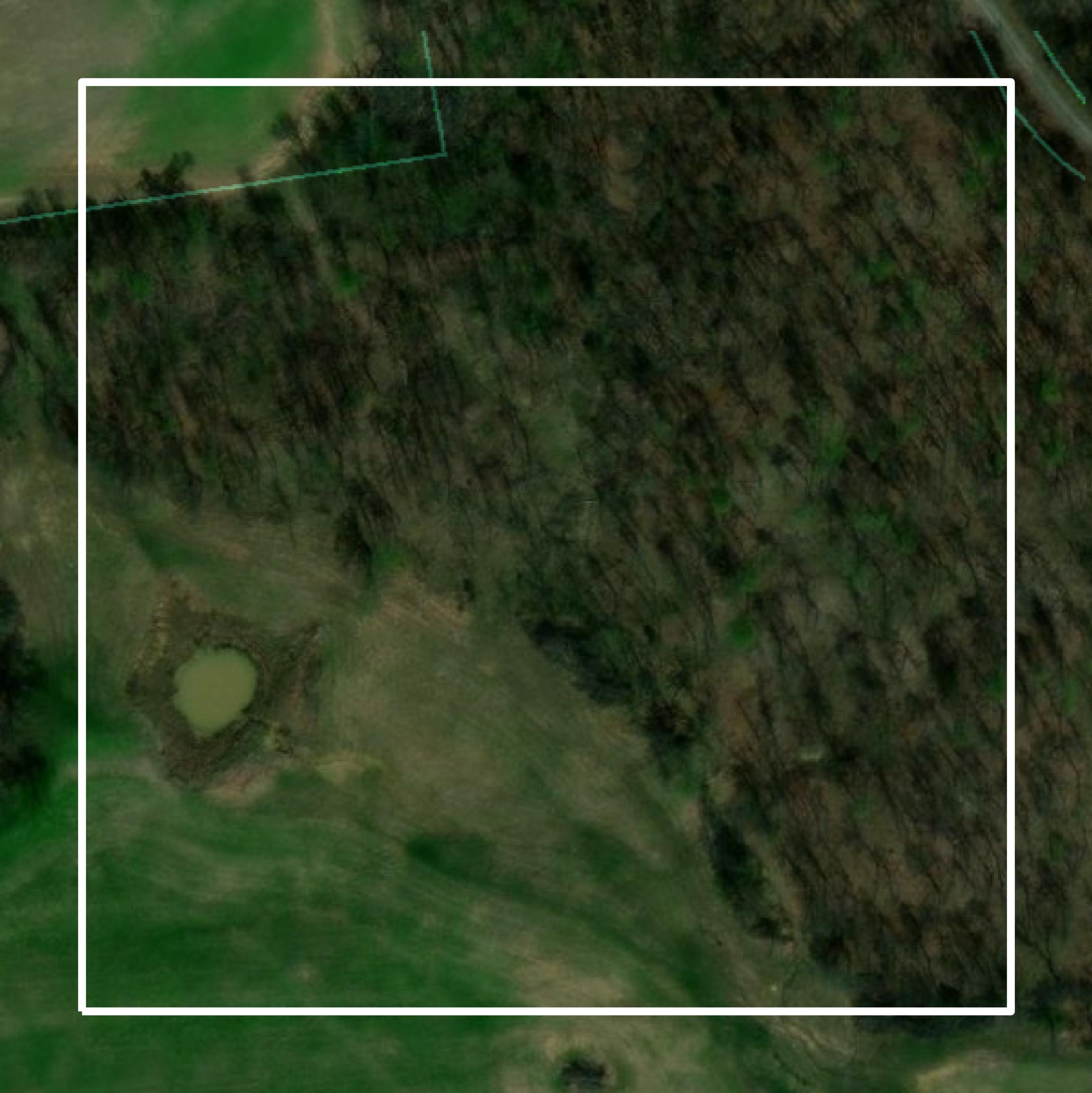 This image shows parcel and building data in Crittenden County created using GIS data in Equator.