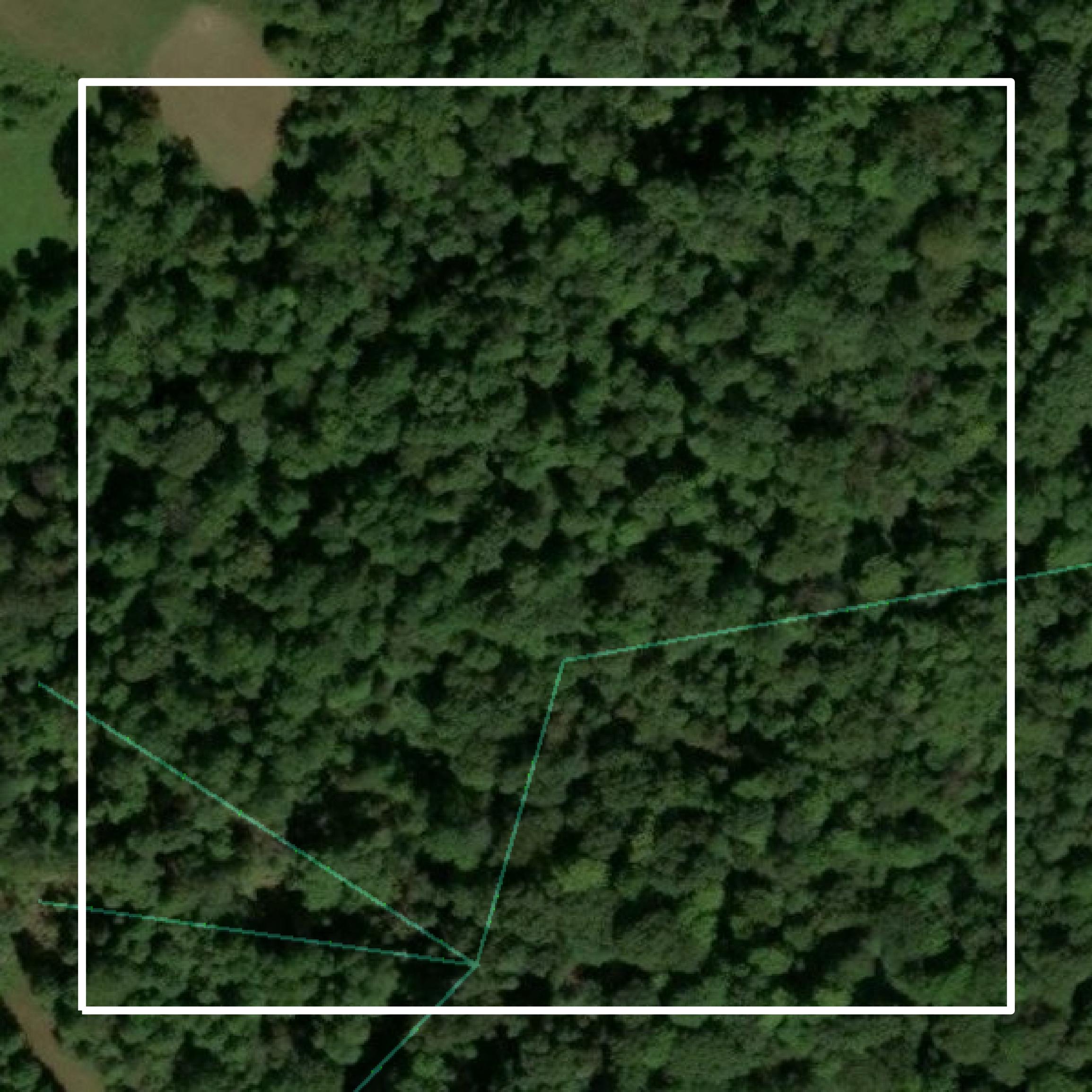 This image shows parcel and building data in Green County created using GIS data in Equator.