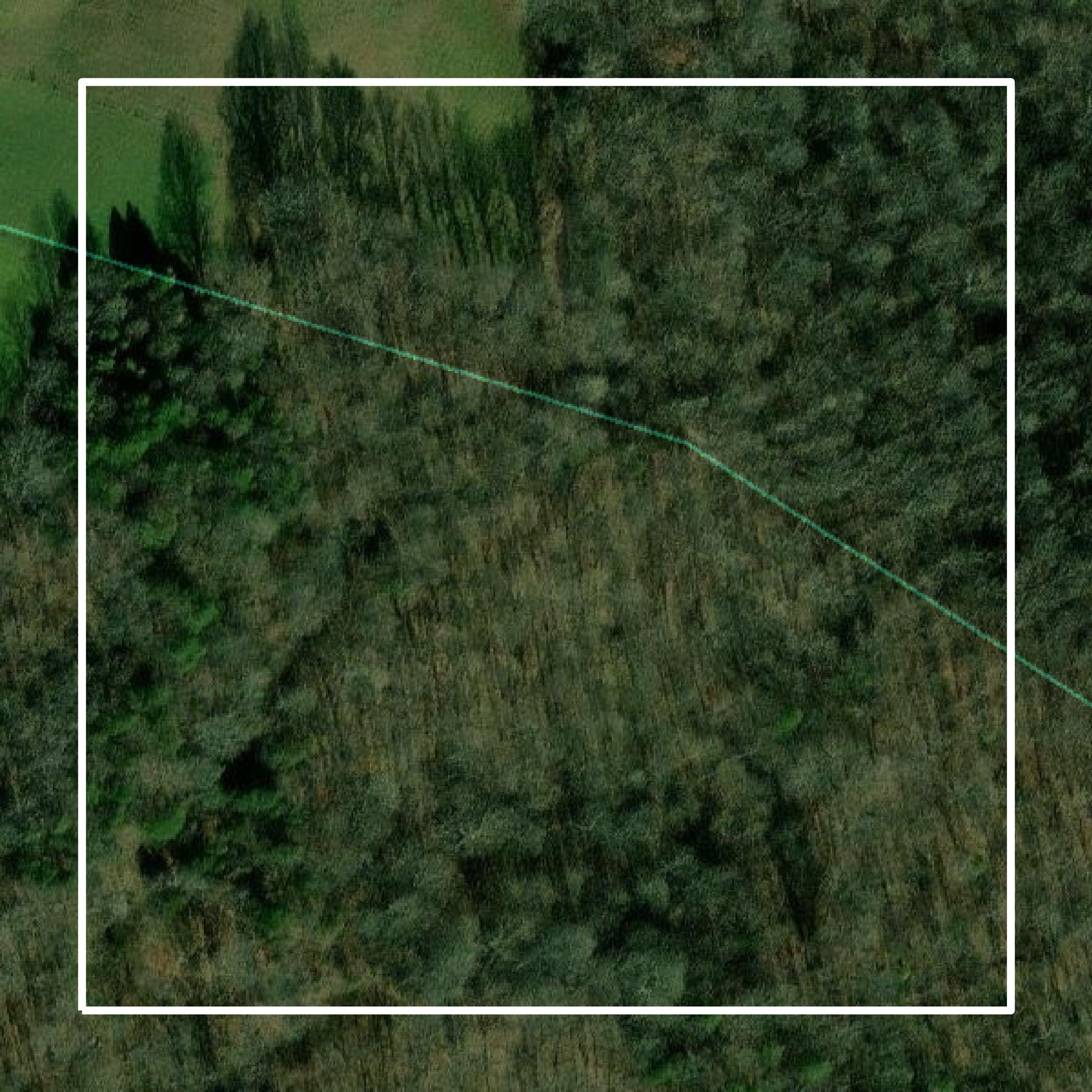 This image shows parcel and building data in Hart County created using GIS data in Equator.