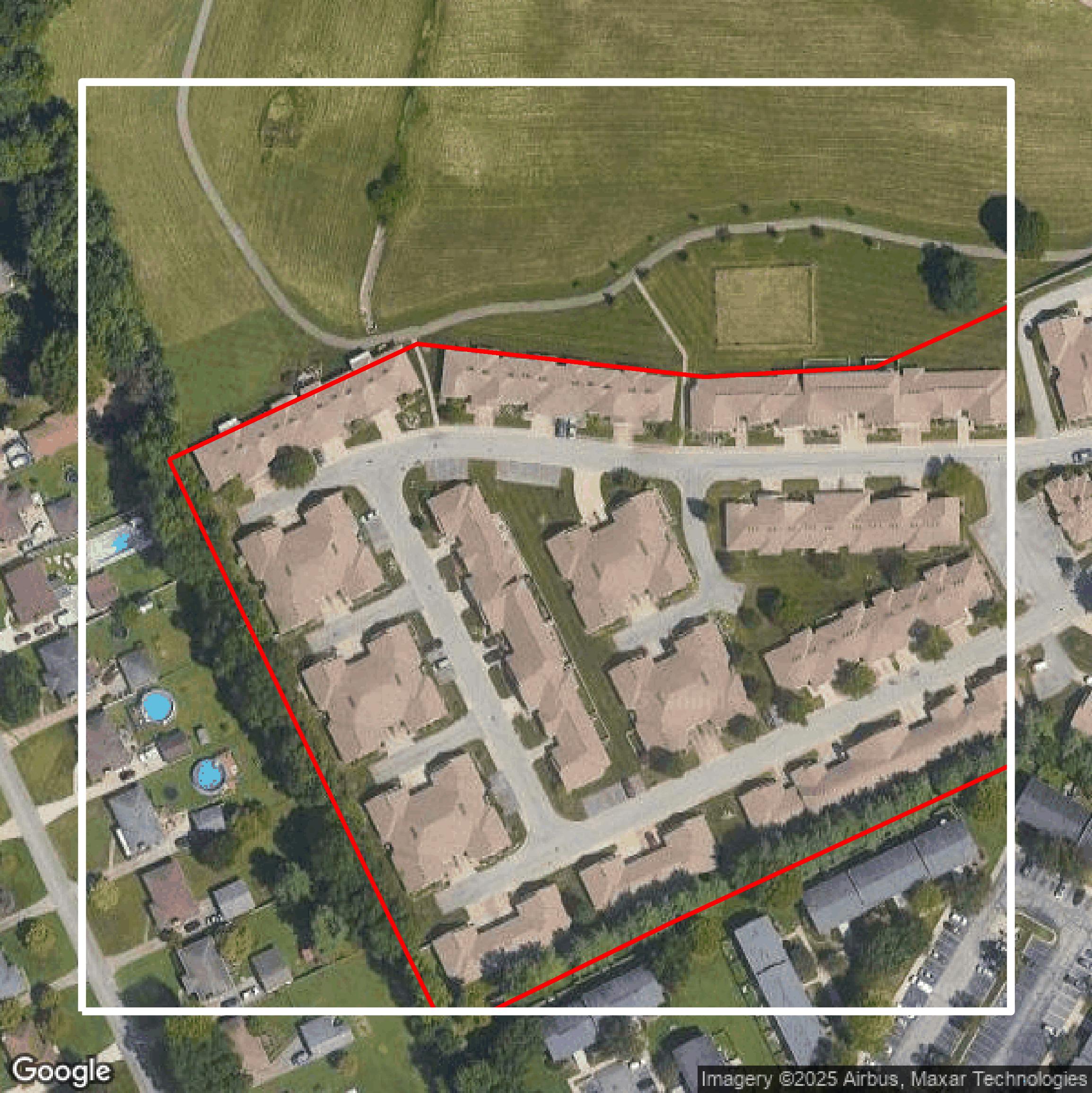 This image shows parcel data in Jefferson County created using GIS data in Equator.