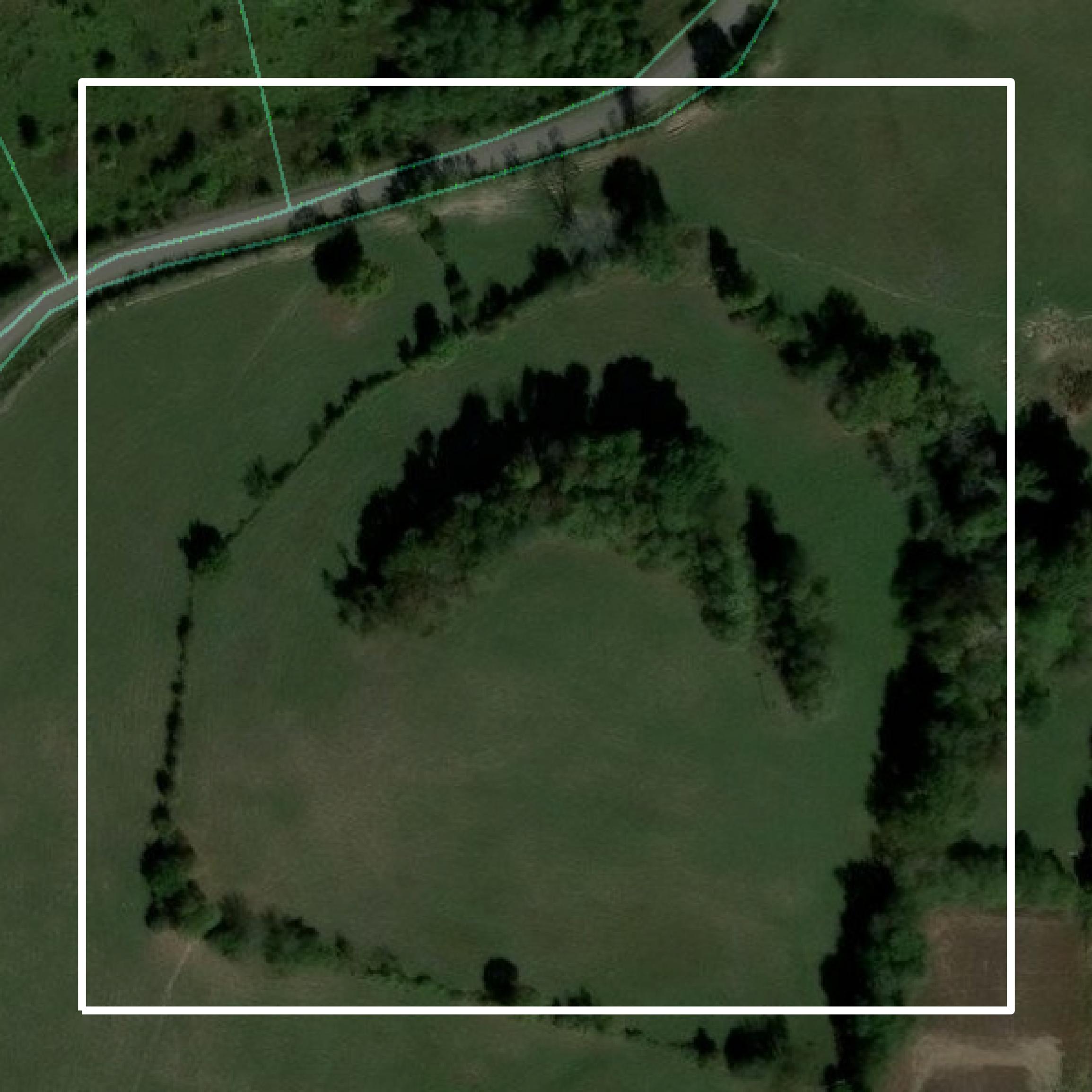 This image shows parcel and building data in Lincoln County created using GIS data in Equator.