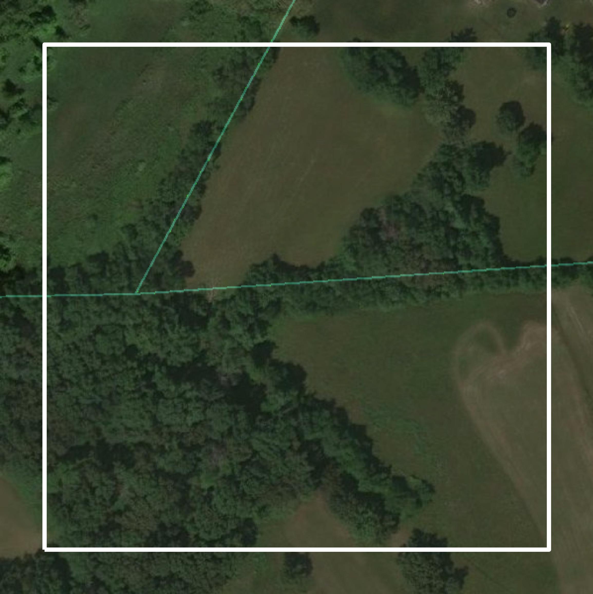 This image shows parcel and building data in Lincoln County created using GIS data in Equator.