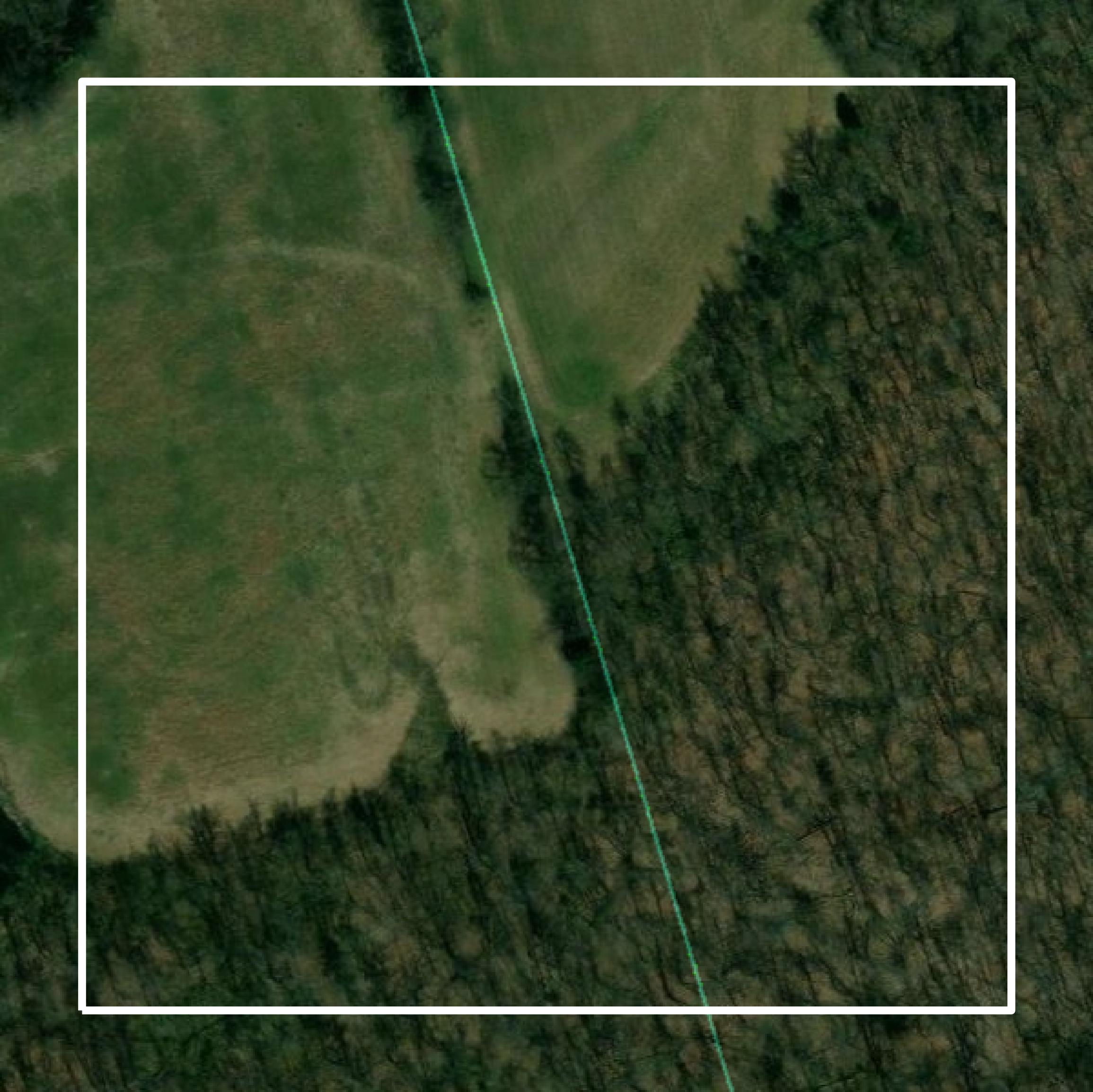 This image shows parcel and building data in Livingston County created using GIS data in Equator.