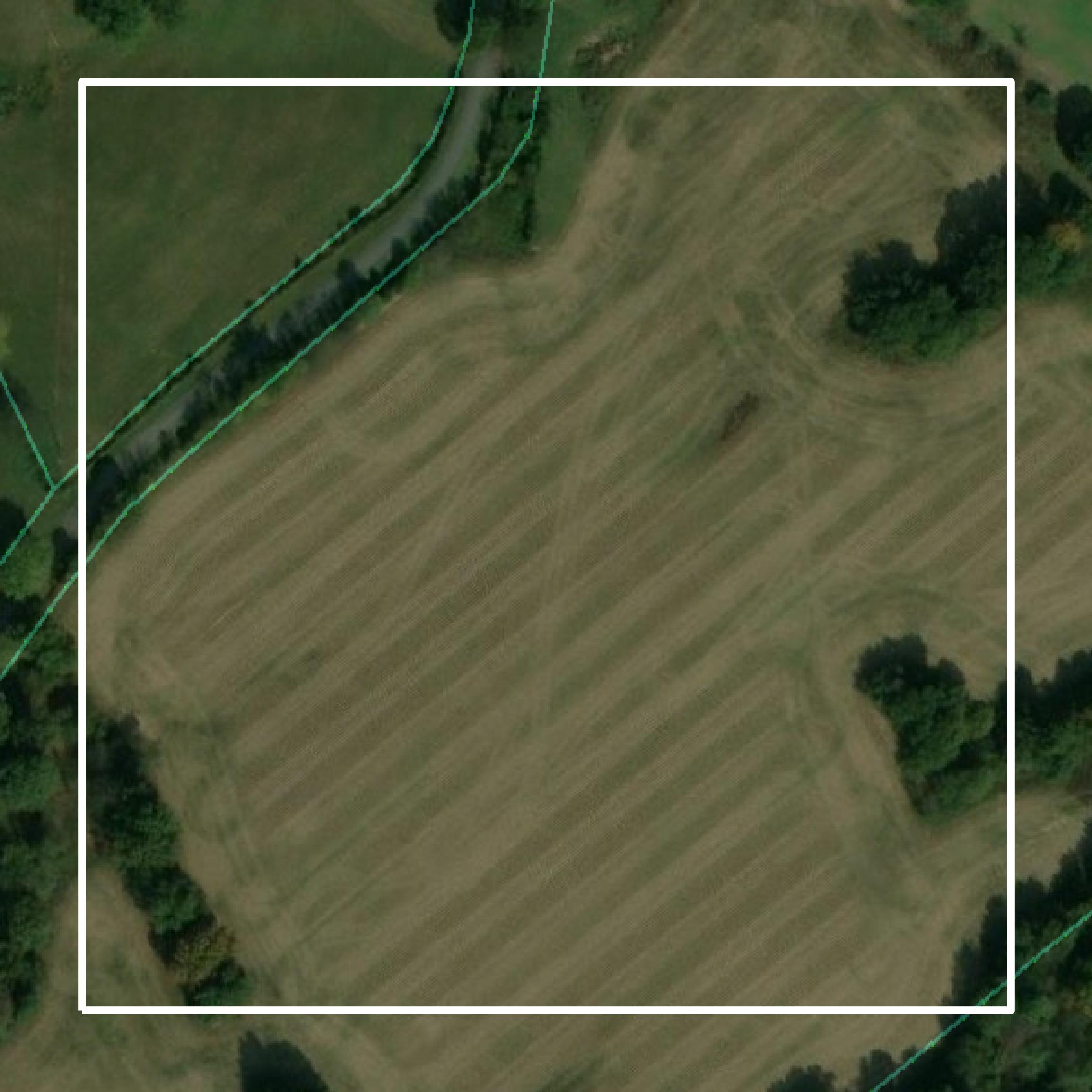 This image shows parcel and building data in Lyon County created using GIS data in Equator.