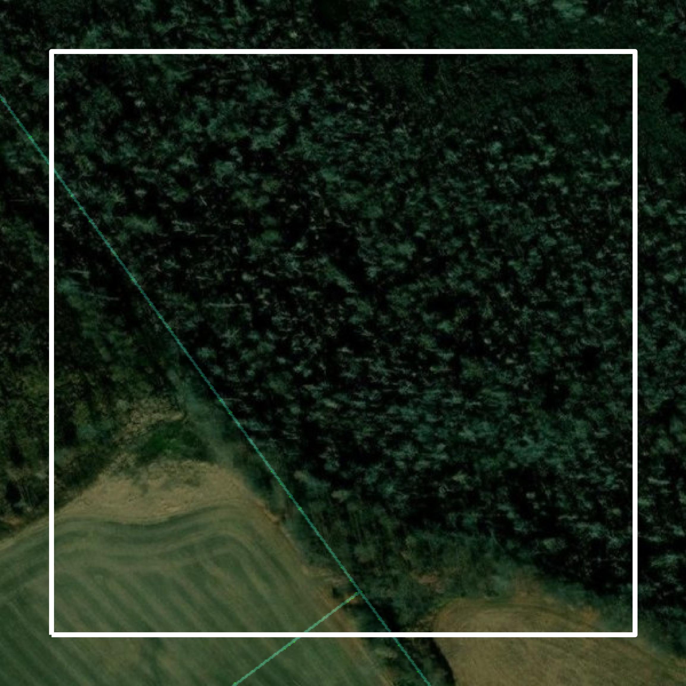 This image shows parcel and building data in Marshall County created using GIS data in Equator.
