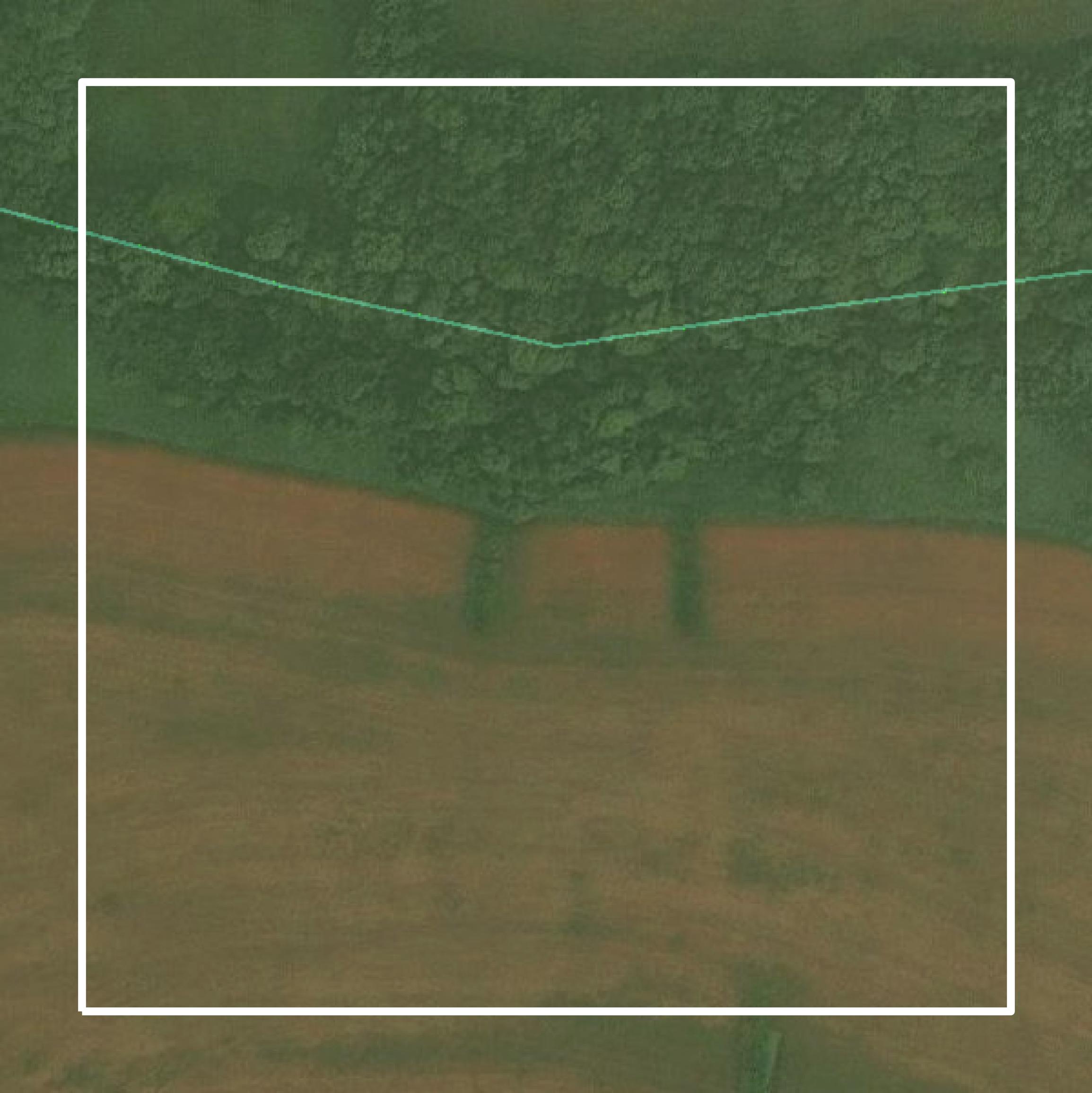 This image shows parcel and building data in Mason County created using GIS data in Equator.