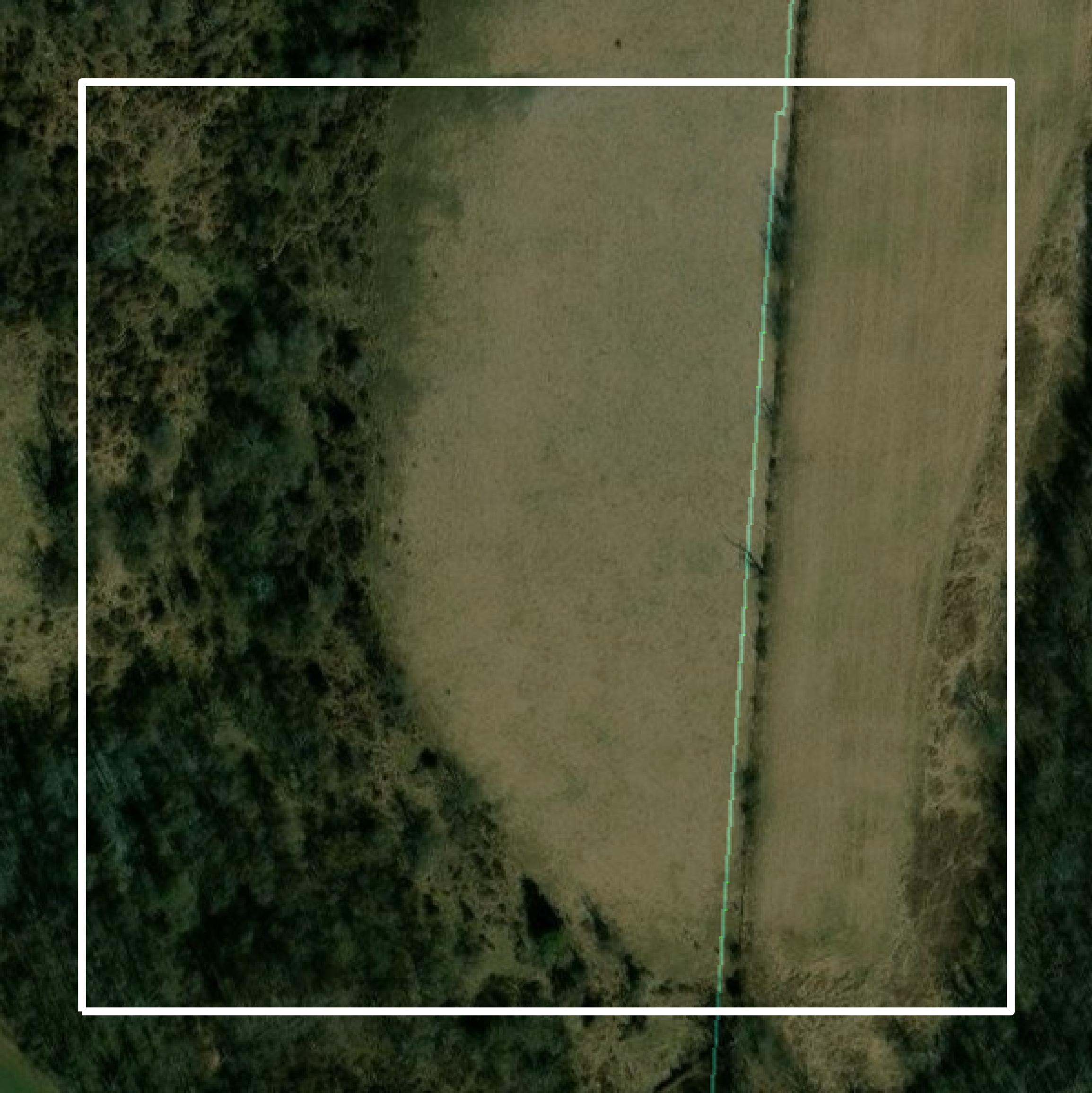 This image shows parcel and building data in Mason County created using GIS data in Equator.