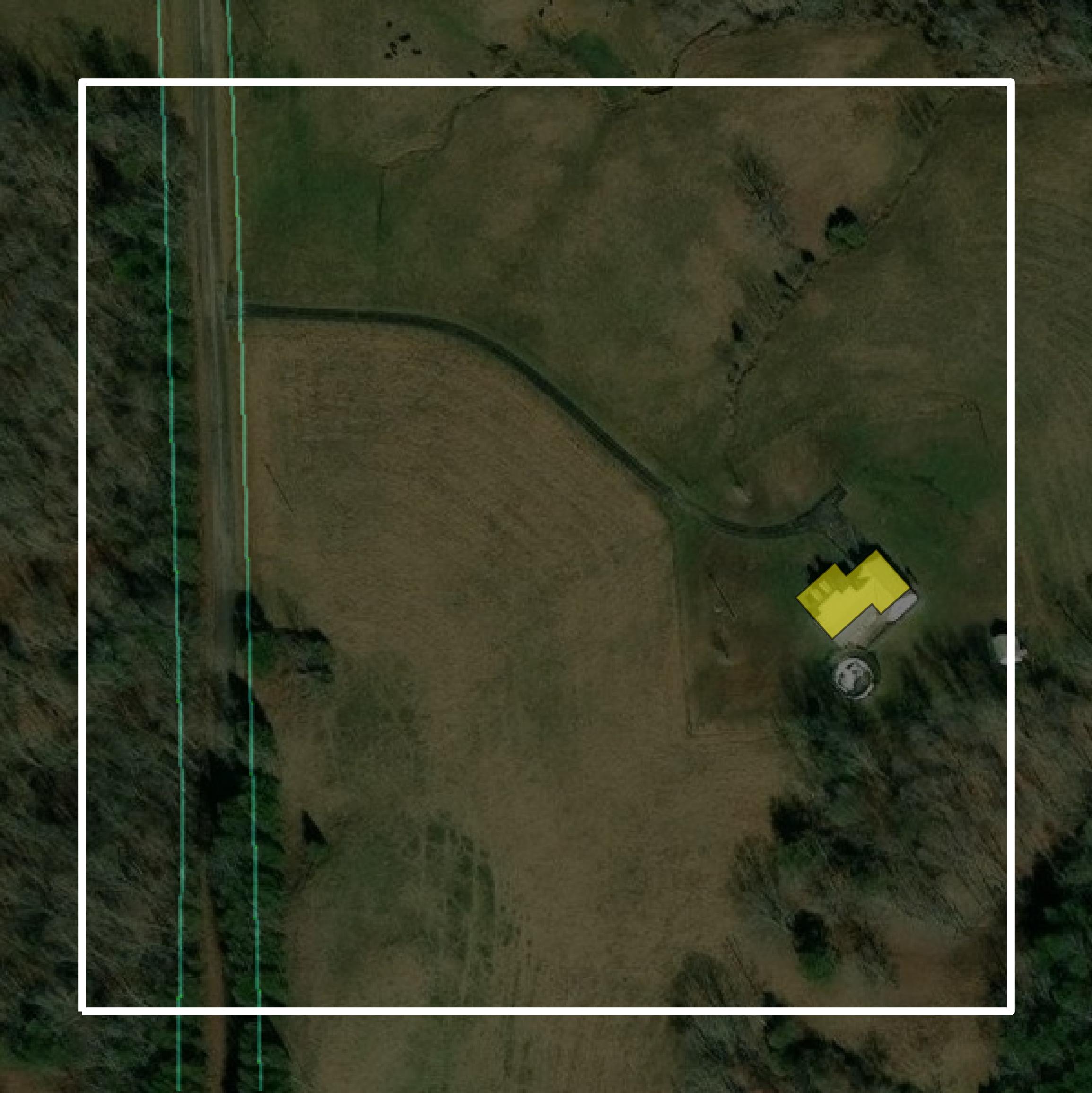 This image shows parcel and building data in Metcalfe County created using GIS data in Equator.