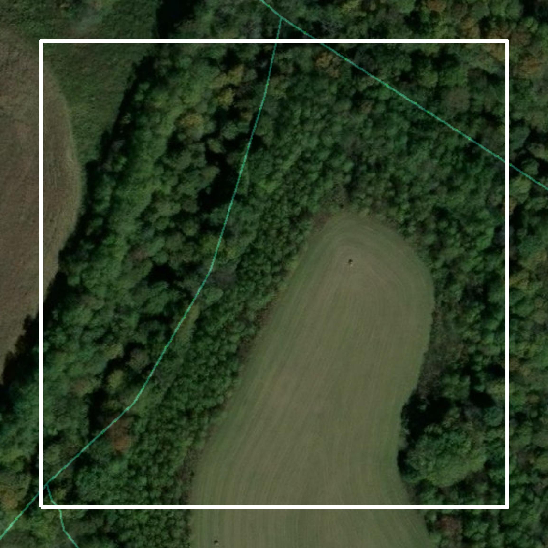 This image shows parcel and building data in Monroe County created using GIS data in Equator.