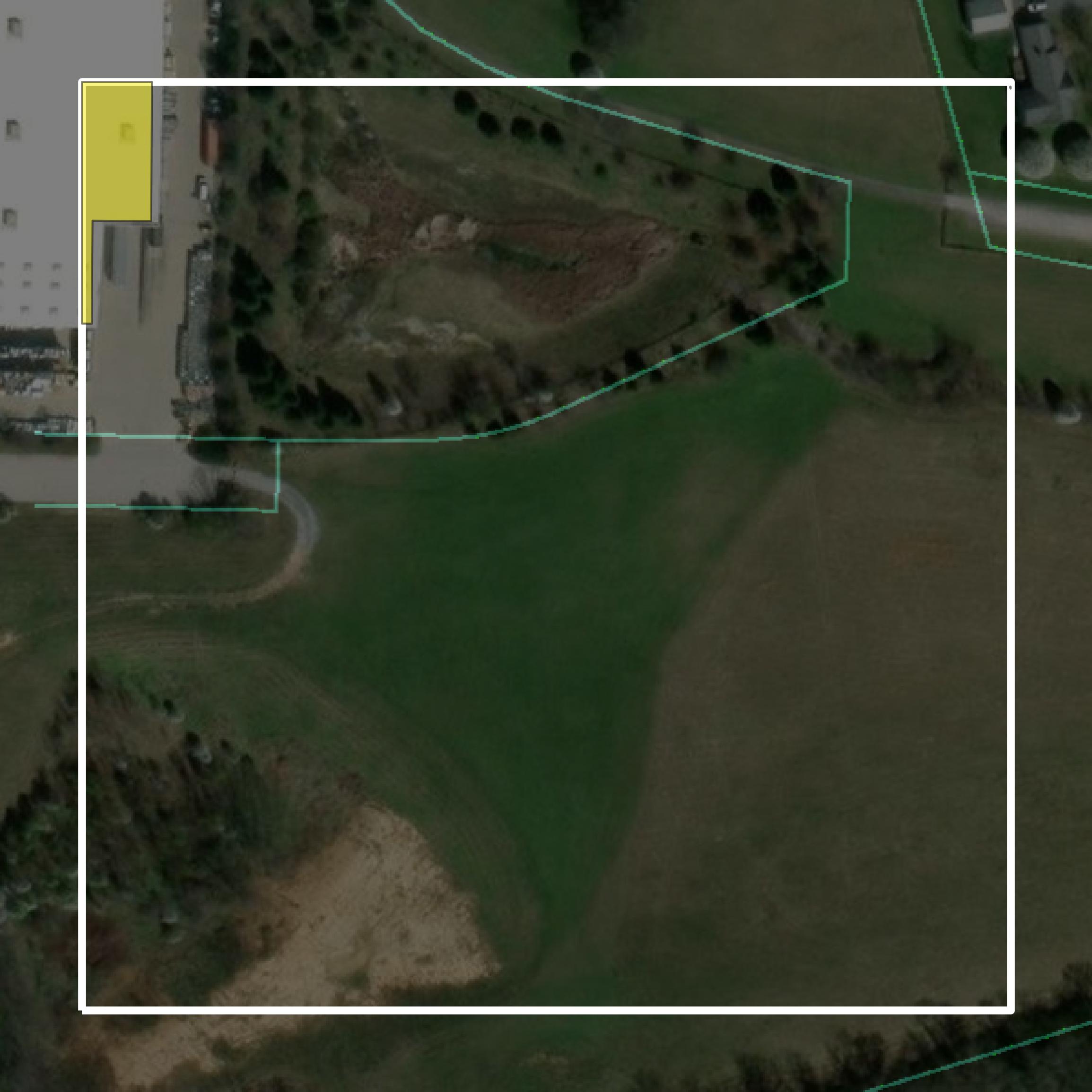 This image shows parcel and building data in Montgomery County created using GIS data in Equator.