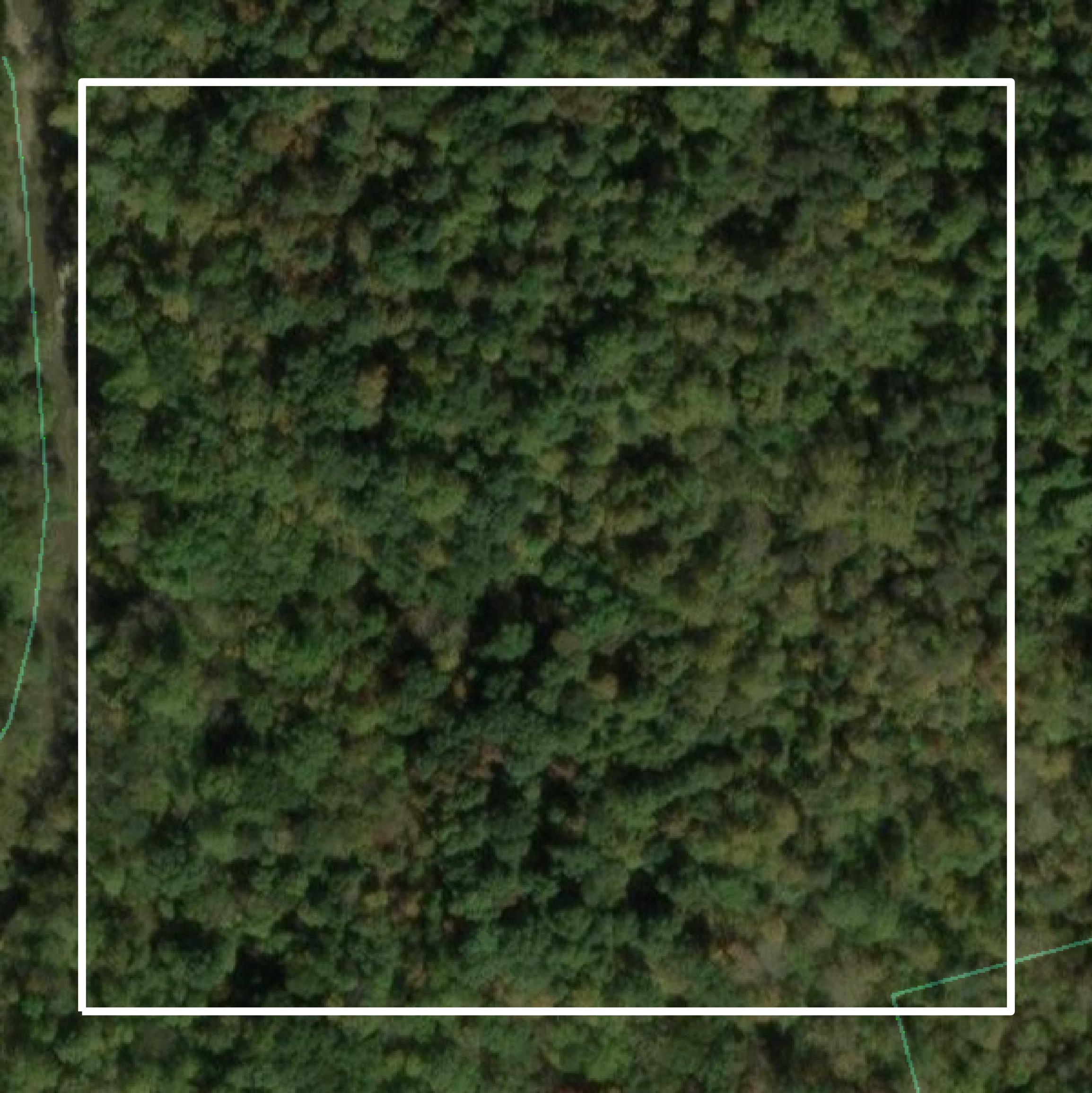 This image shows parcel and building data in Oldham County created using GIS data in Equator.