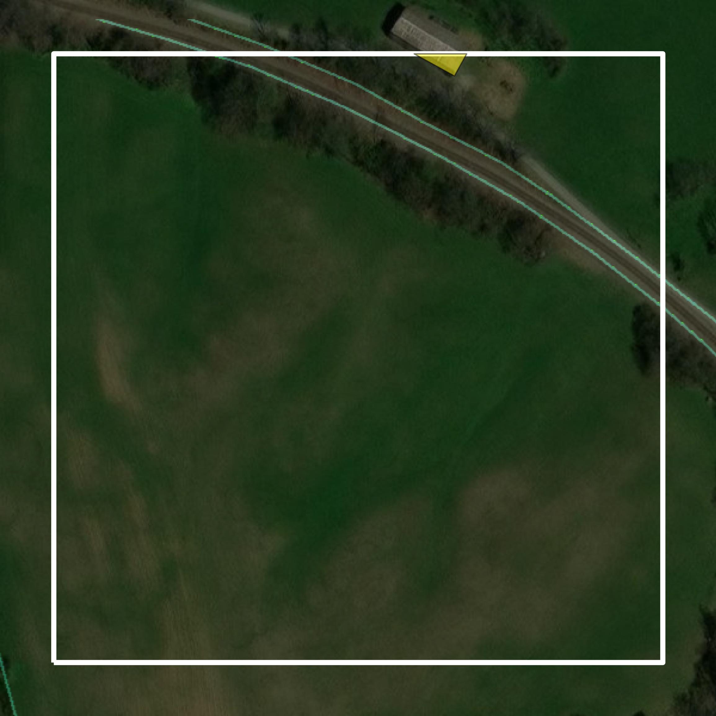 This image shows parcel and building data in Pendleton County created using GIS data in Equator.