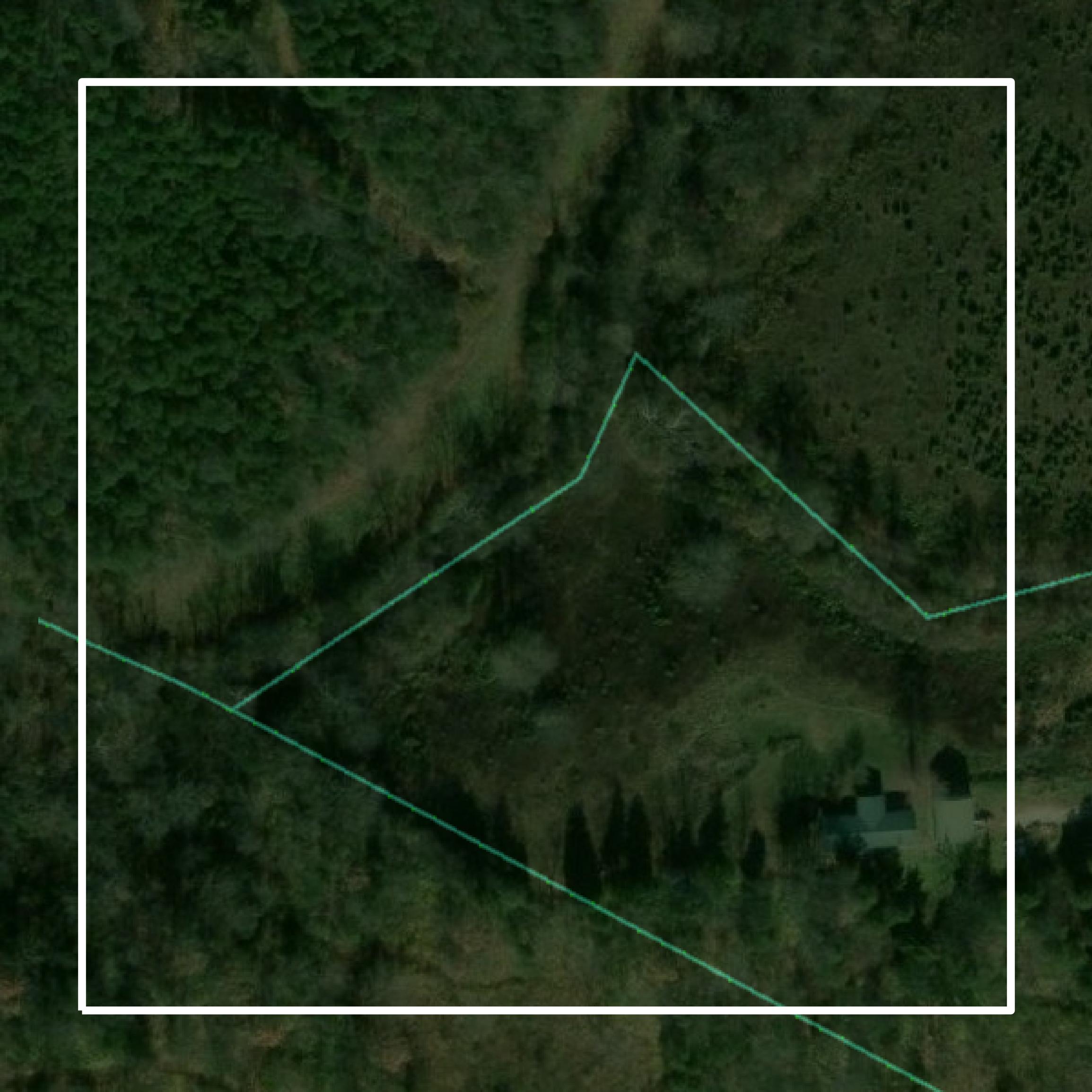 This image shows parcel and building data in Robertson County created using GIS data in Equator.