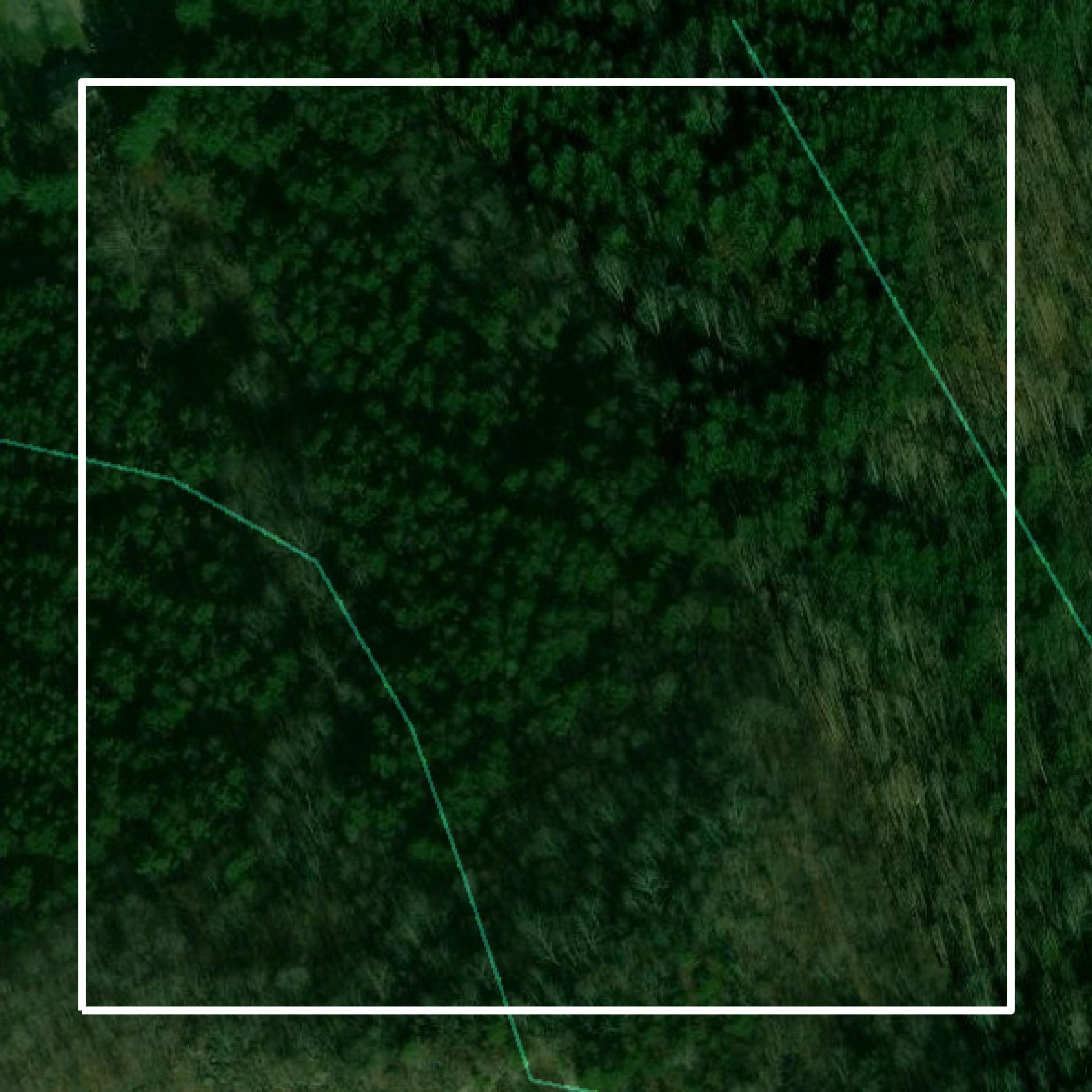 This image shows parcel and building data in Rockcastle County created using GIS data in Equator.