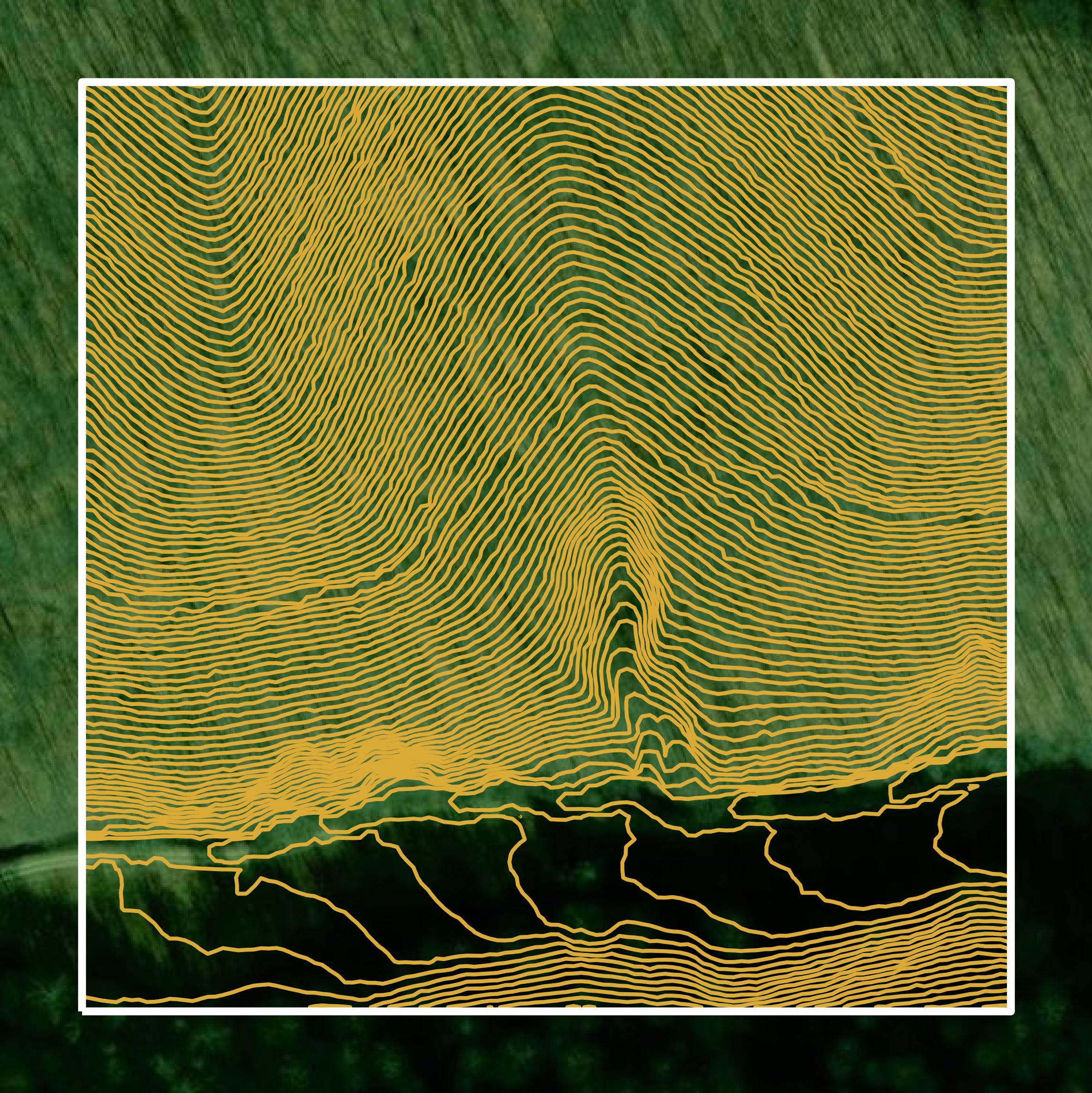 This image shows a contour map in Rowan County created using GIS data in Equator.