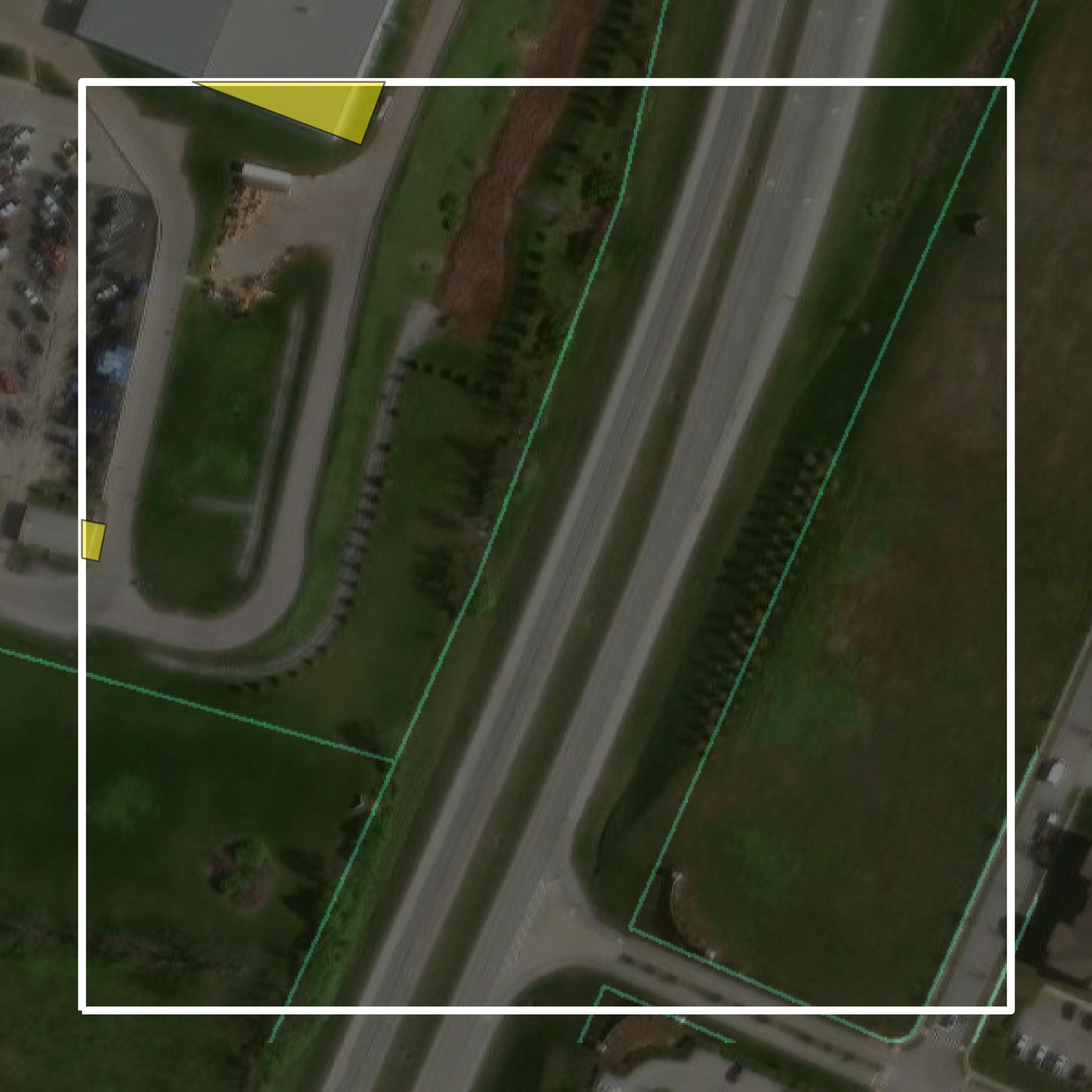 This image shows parcel and building data in Scott County created using GIS data in Equator.
