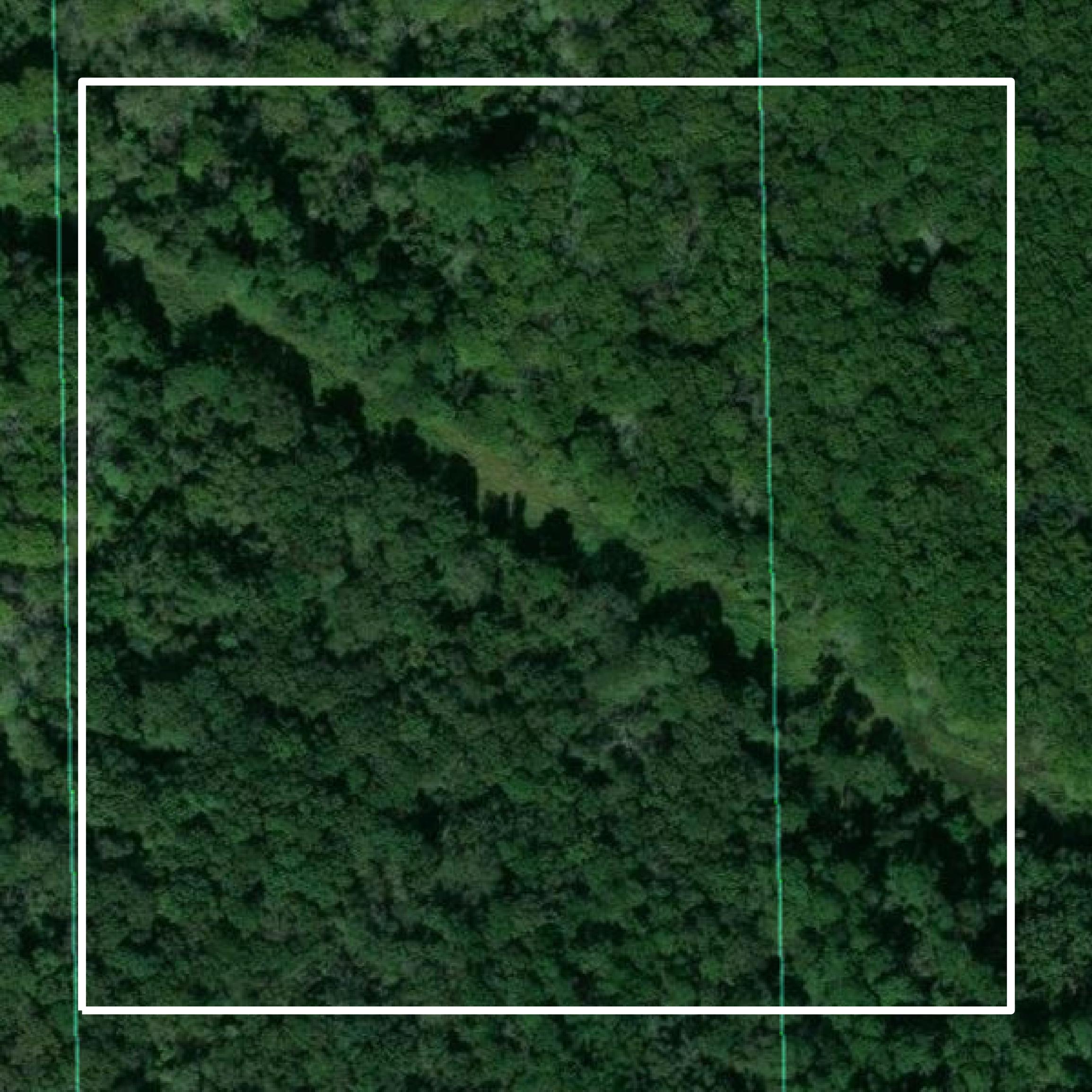 This image shows a contour map in Spencer County created using GIS data in Equator.