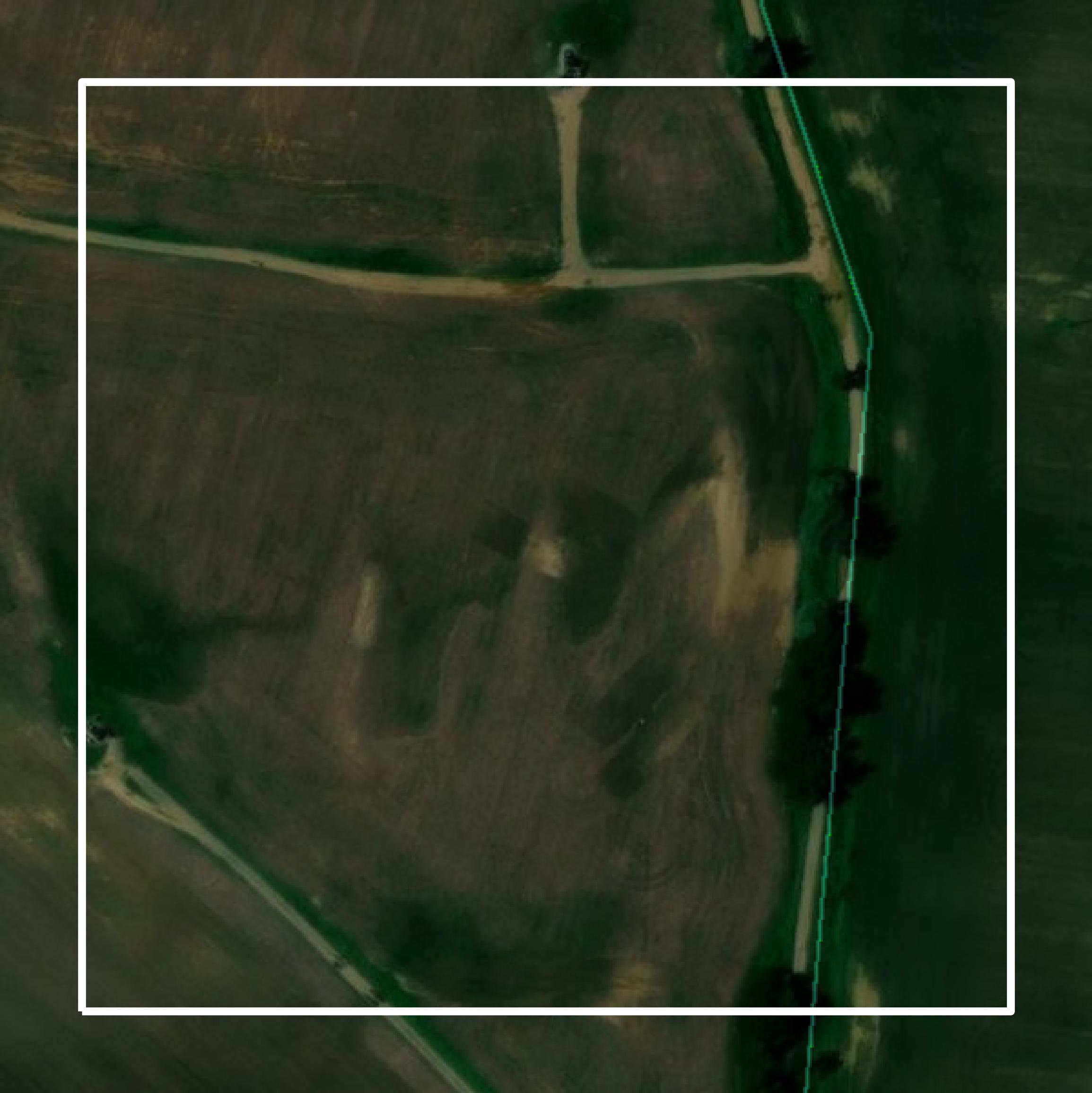 This image shows parcel and building data in Webster County created using GIS data in Equator.