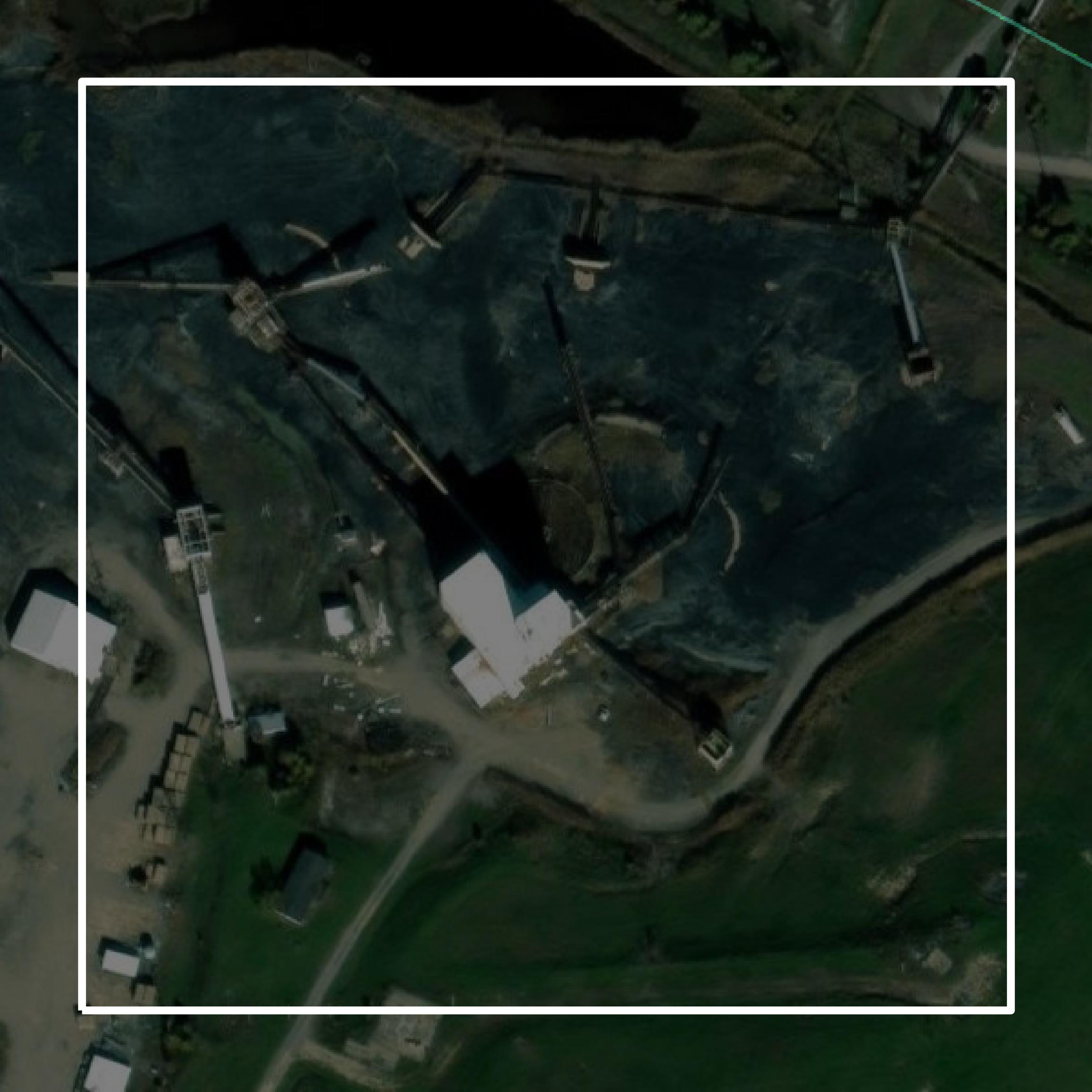 This image shows parcel and building data in Whitley County created using GIS data in Equator.