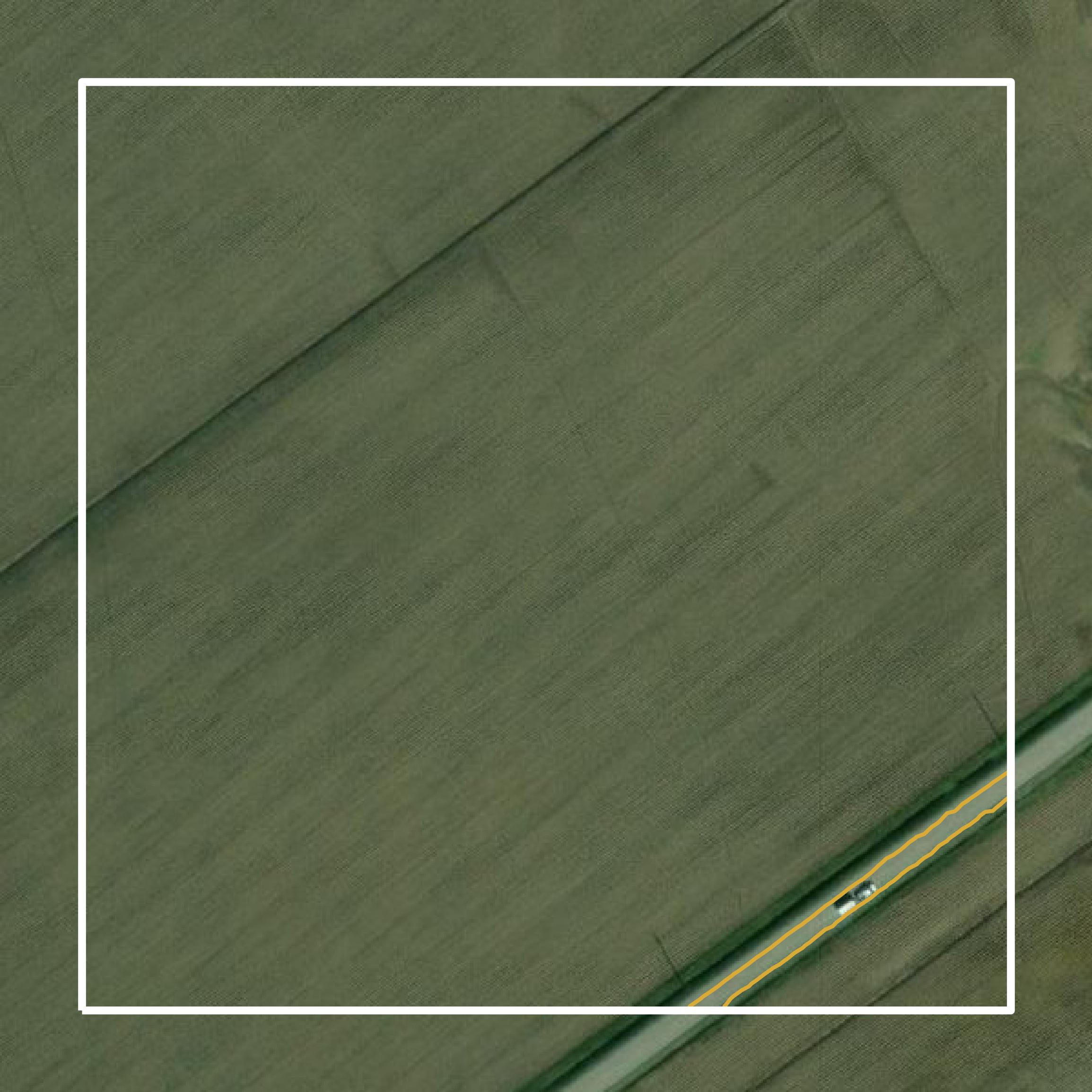 This image shows a contour map in Concordia Parish created using GIS data in Equator.