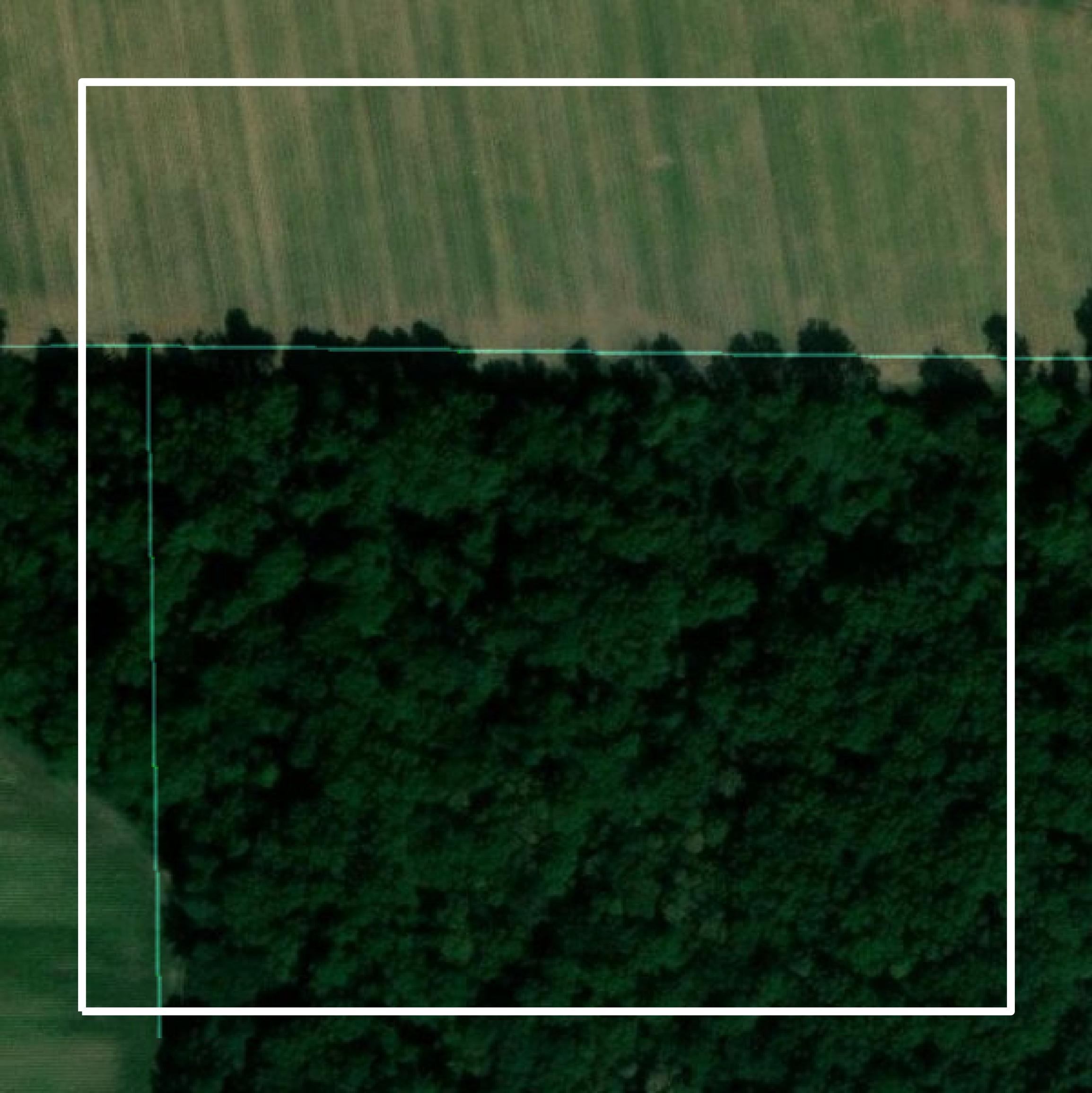 This image shows parcel and building data in Franklin Parish created using GIS data in Equator.