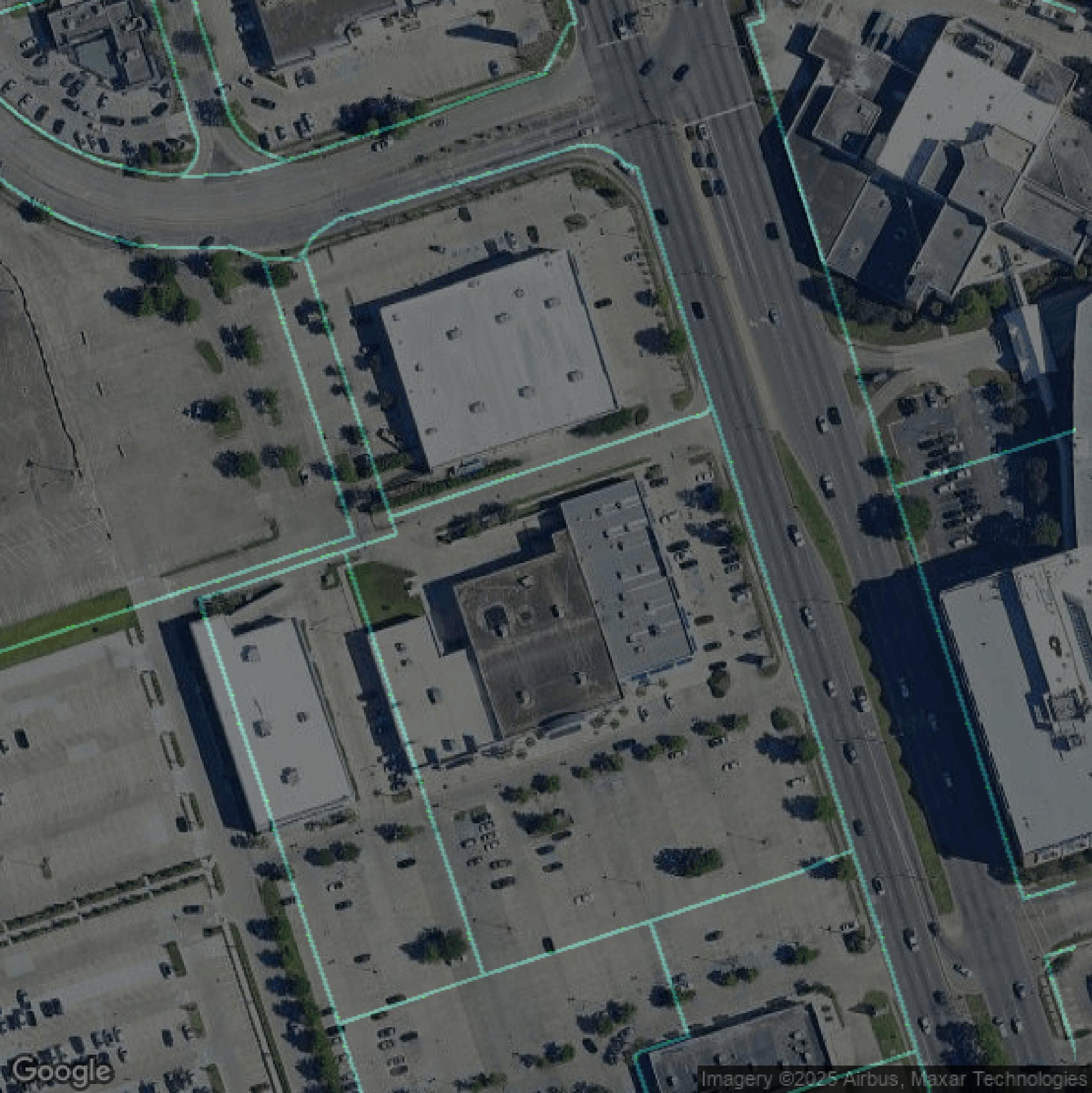 This image shows parcel data in Jefferson Parish created using GIS data in Equator.