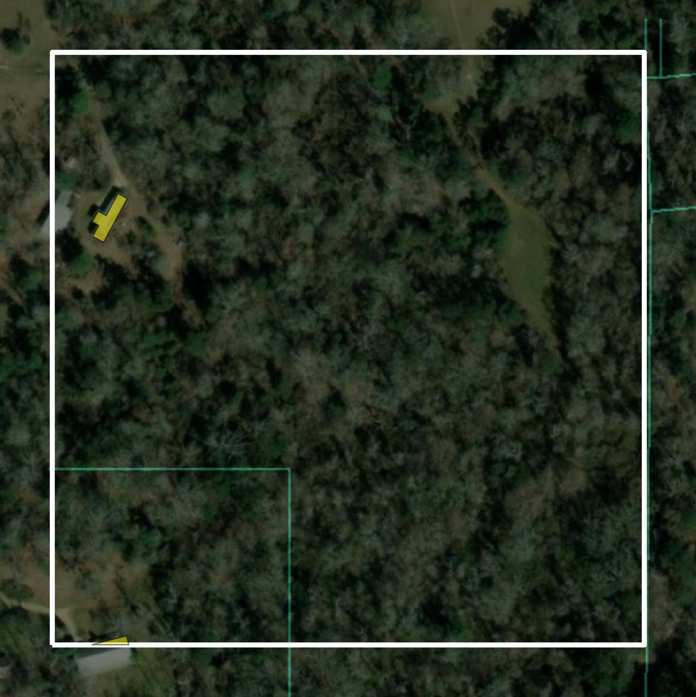 This image shows parcel and building data in Livingston Parish created using GIS data in Equator.