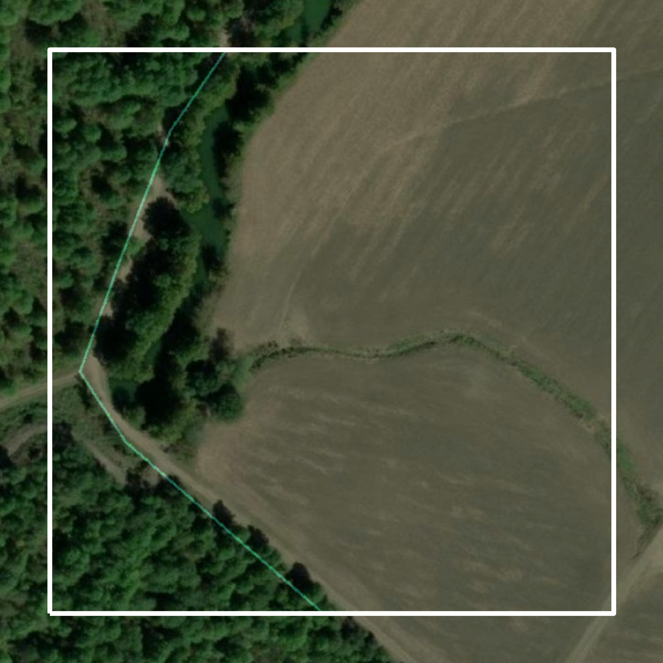 This image shows parcel and building data in Madison Parish created using GIS data in Equator.