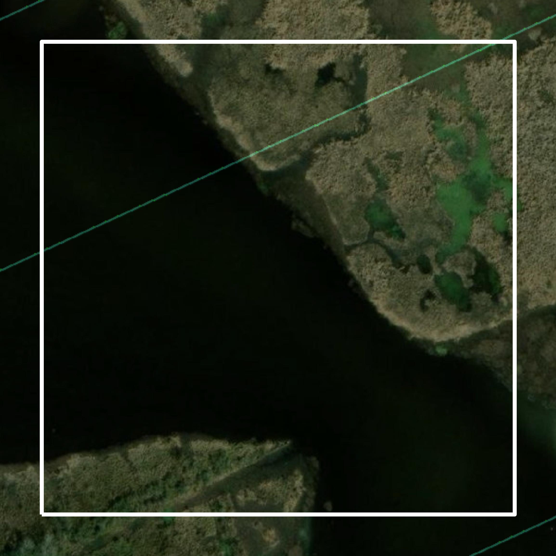This image shows parcel and building data in Plaquemines Parish created using GIS data in Equator.