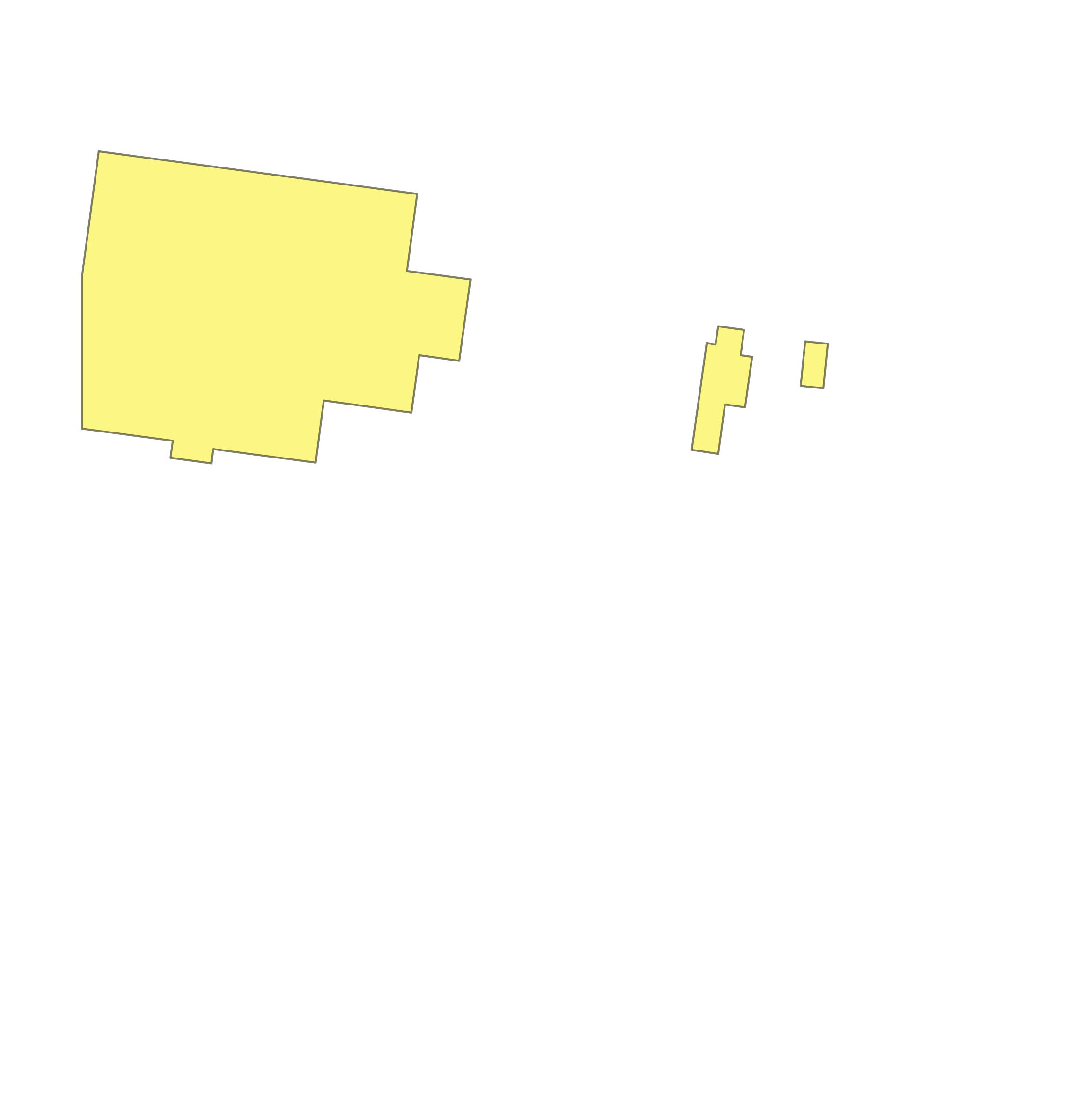 This image shows parcel and building data in Rapides Parish created using GIS data in Equator.