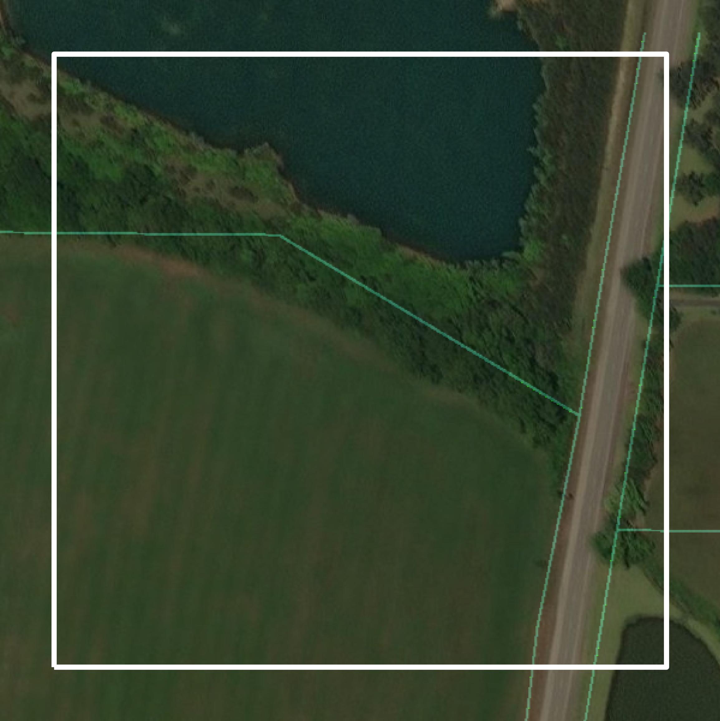 This image shows parcel and building data in Washington Parish created using GIS data in Equator.