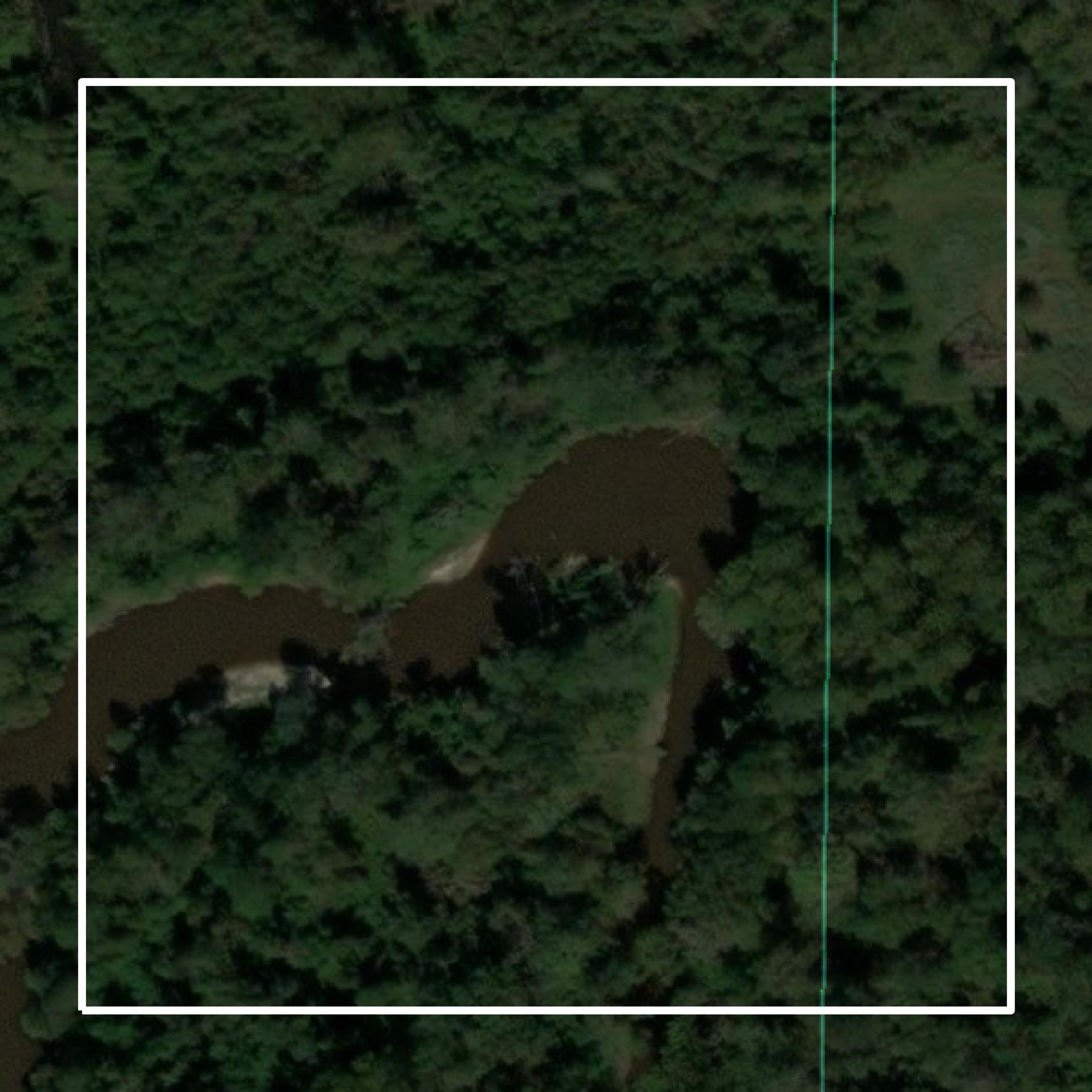 This image shows parcel and building data in Winn Parish created using GIS data in Equator.