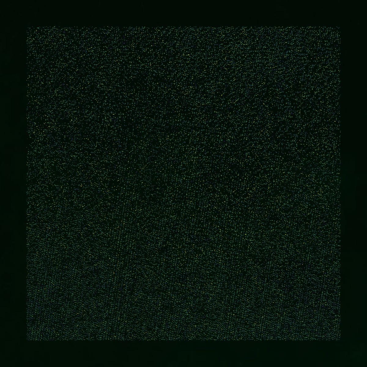 This image shows a LiDAR point cloud in Aroostook County created using GIS data in Equator.