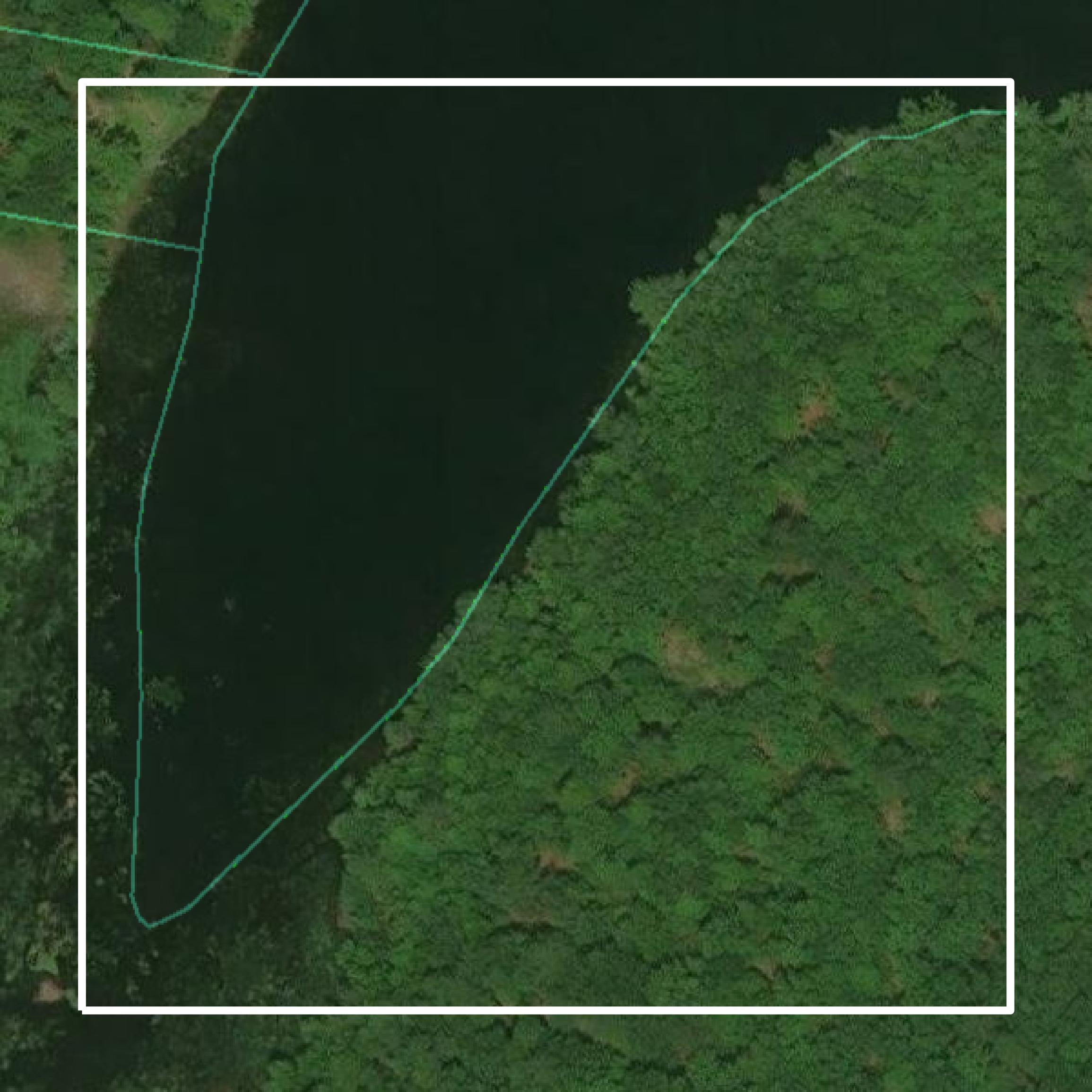 This image shows parcel and building data in Lincoln County created using GIS data in Equator.