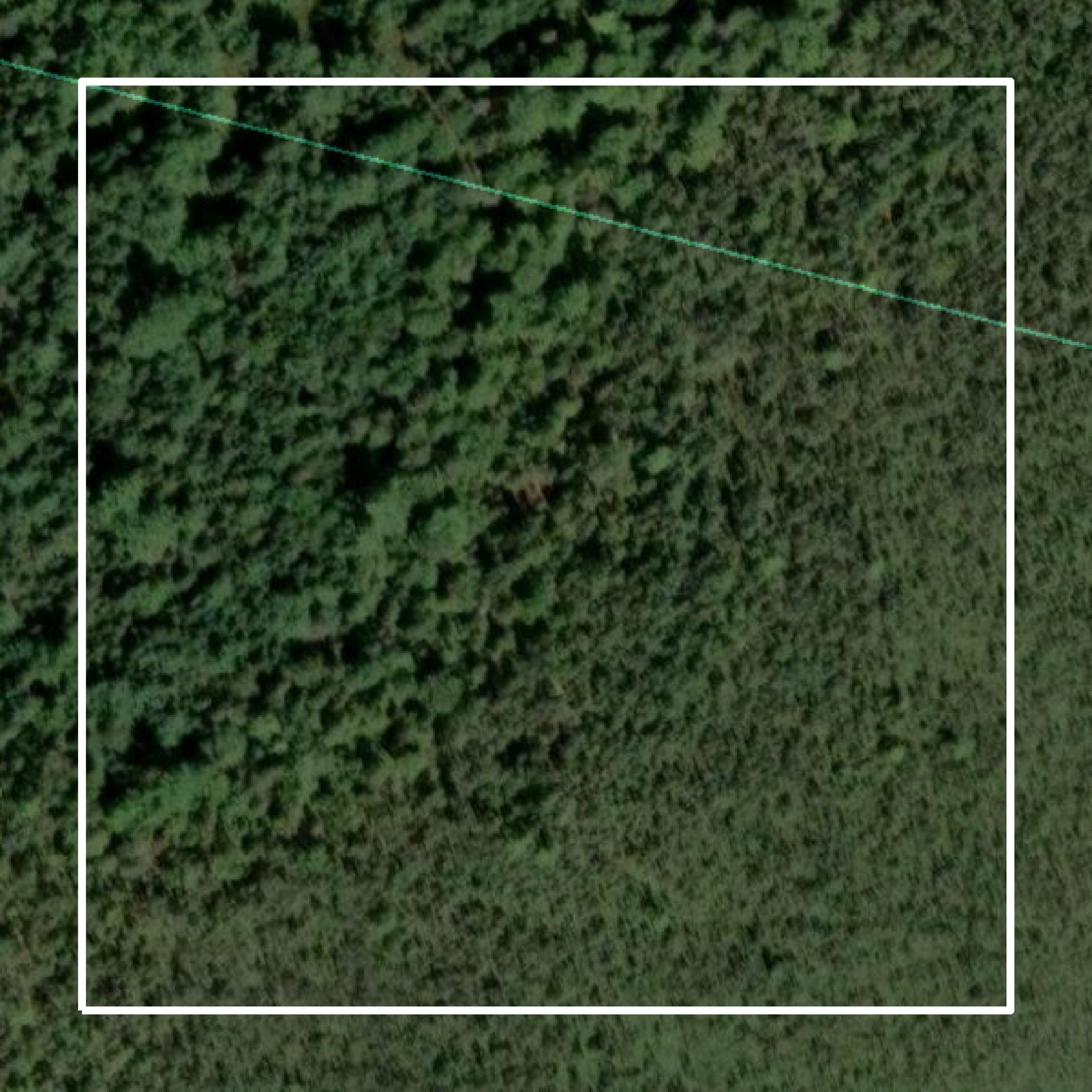 This image shows parcel and building data in Penobscot County created using GIS data in Equator.