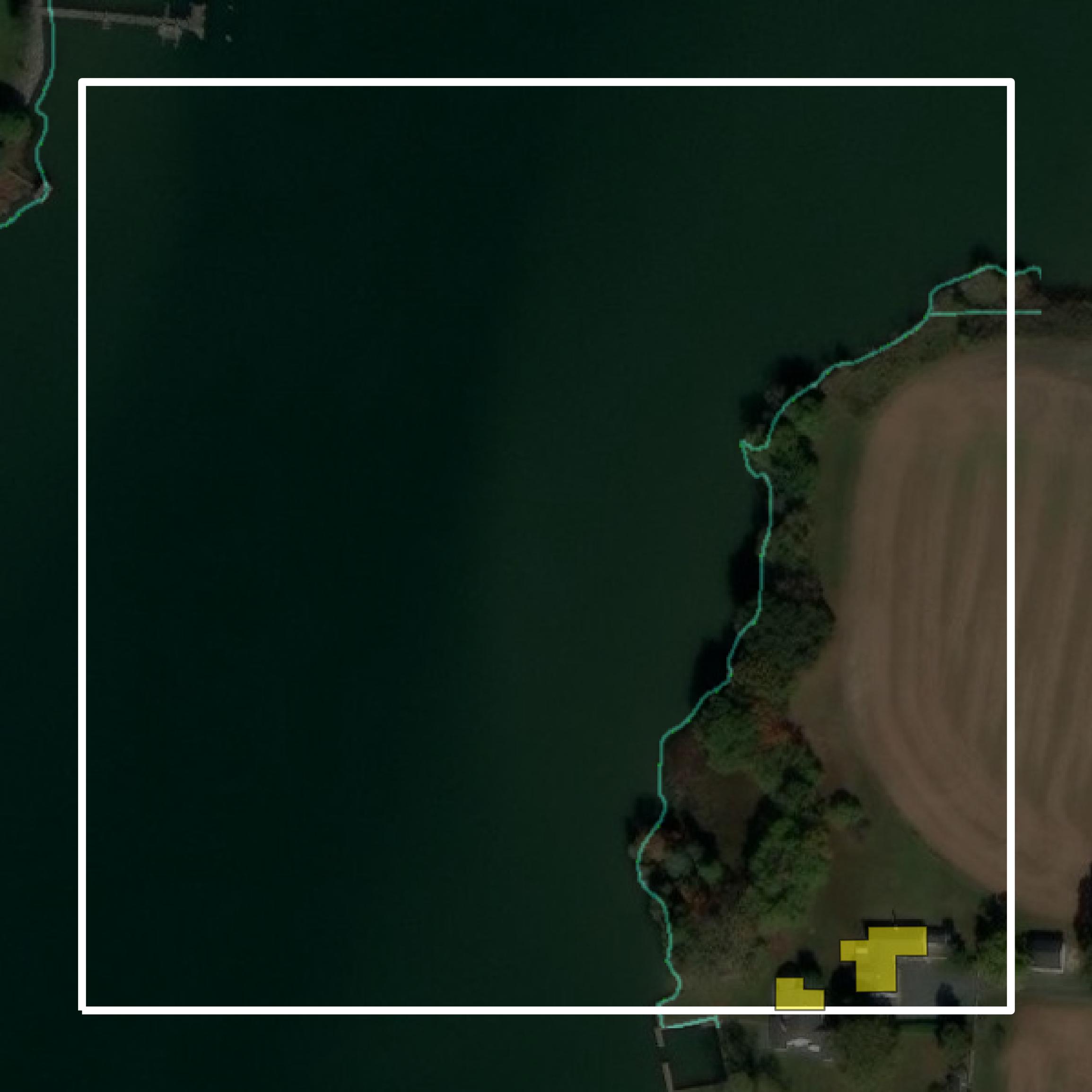 This image shows parcel and building data in Dorchester County created using GIS data in Equator.