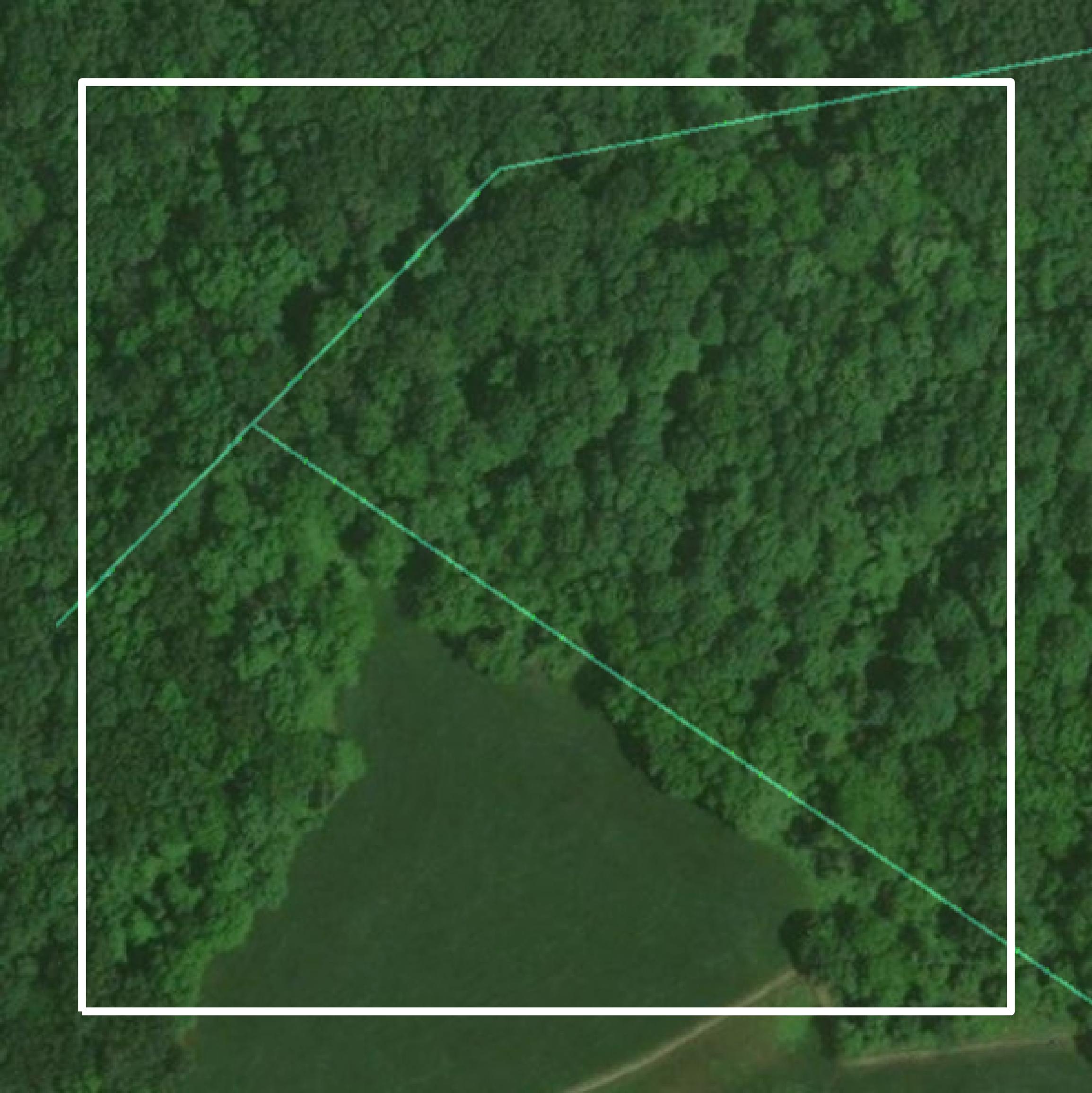 This image shows parcel and building data in Montgomery County created using GIS data in Equator.