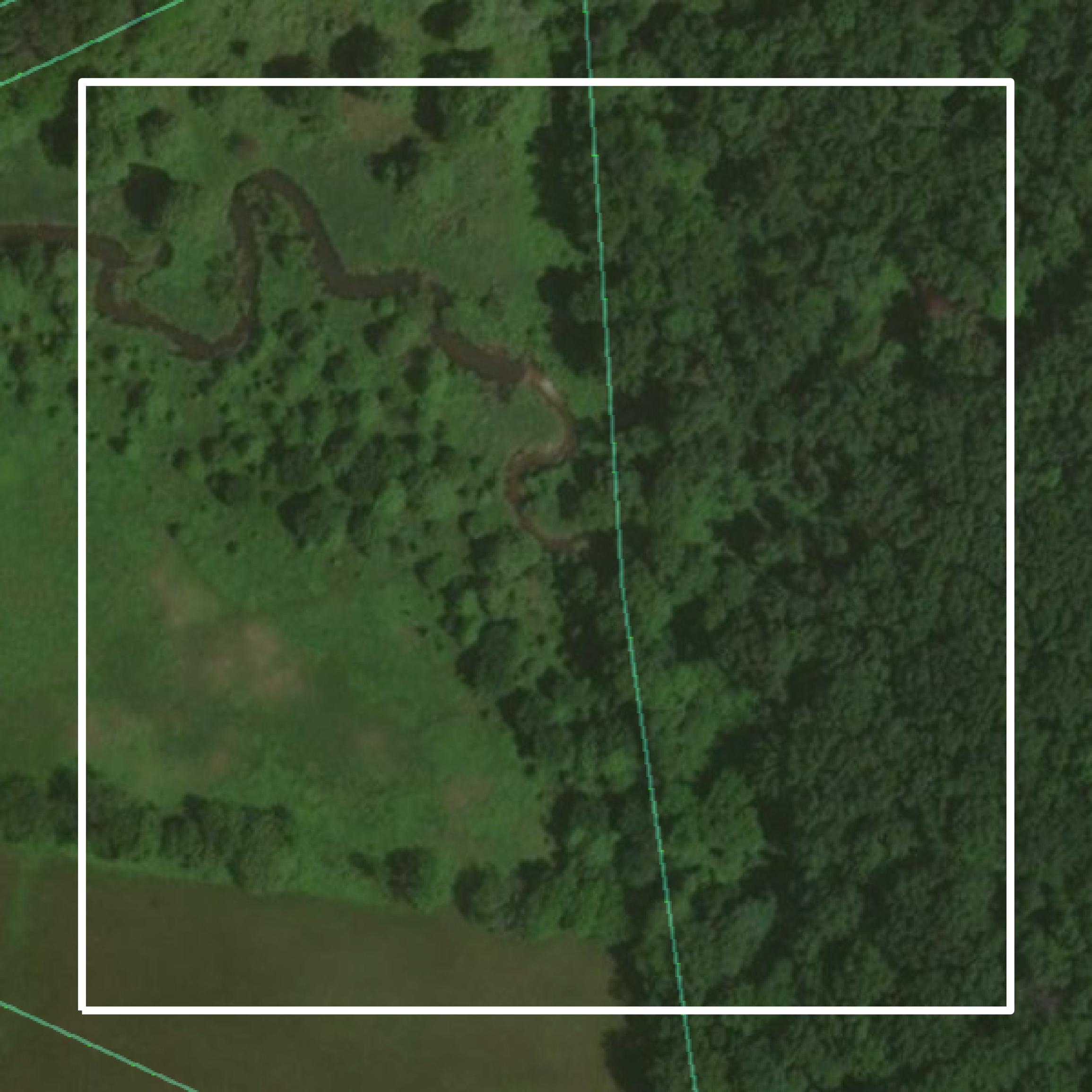 This image shows parcel and building data in Montgomery County created using GIS data in Equator.