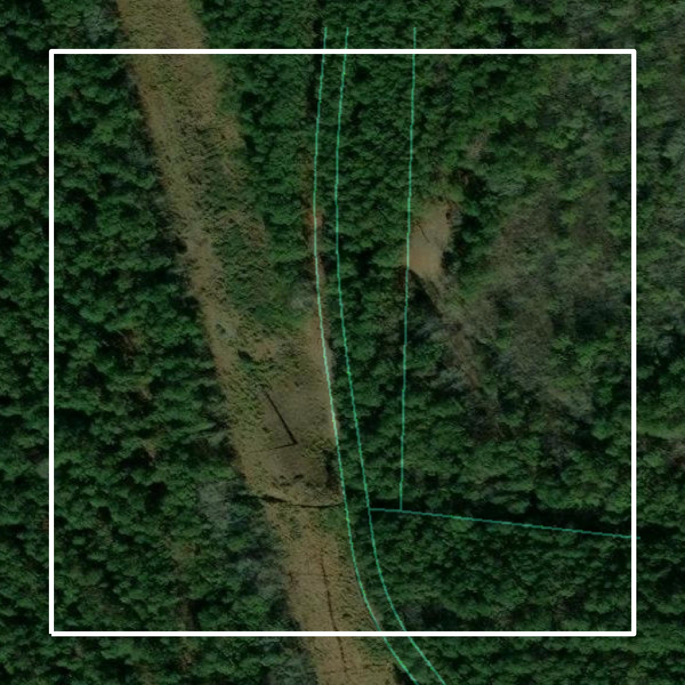 This image shows parcel and building data in Worcester County created using GIS data in Equator.