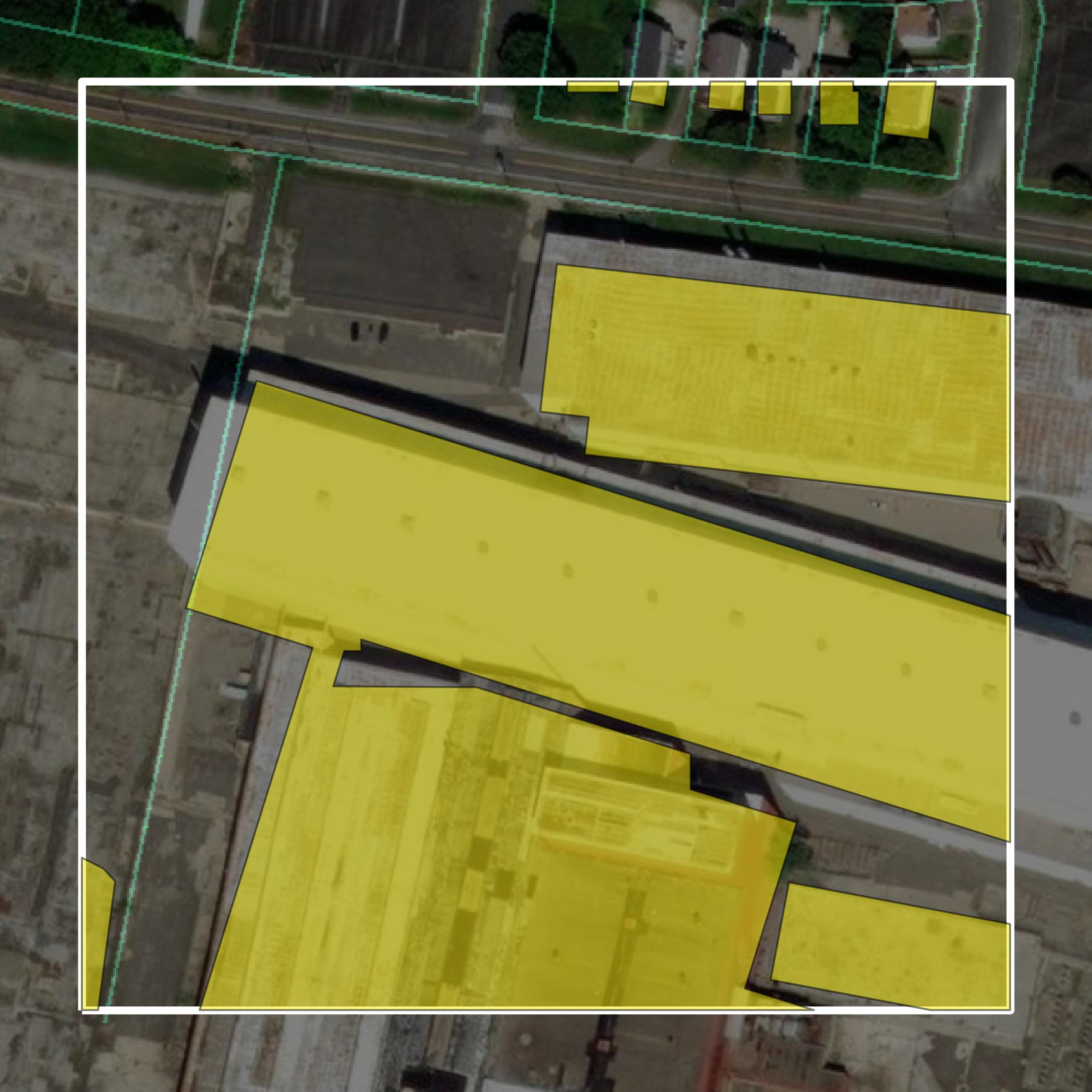 This image shows parcel and building data in Berkshire County created using GIS data in Equator.