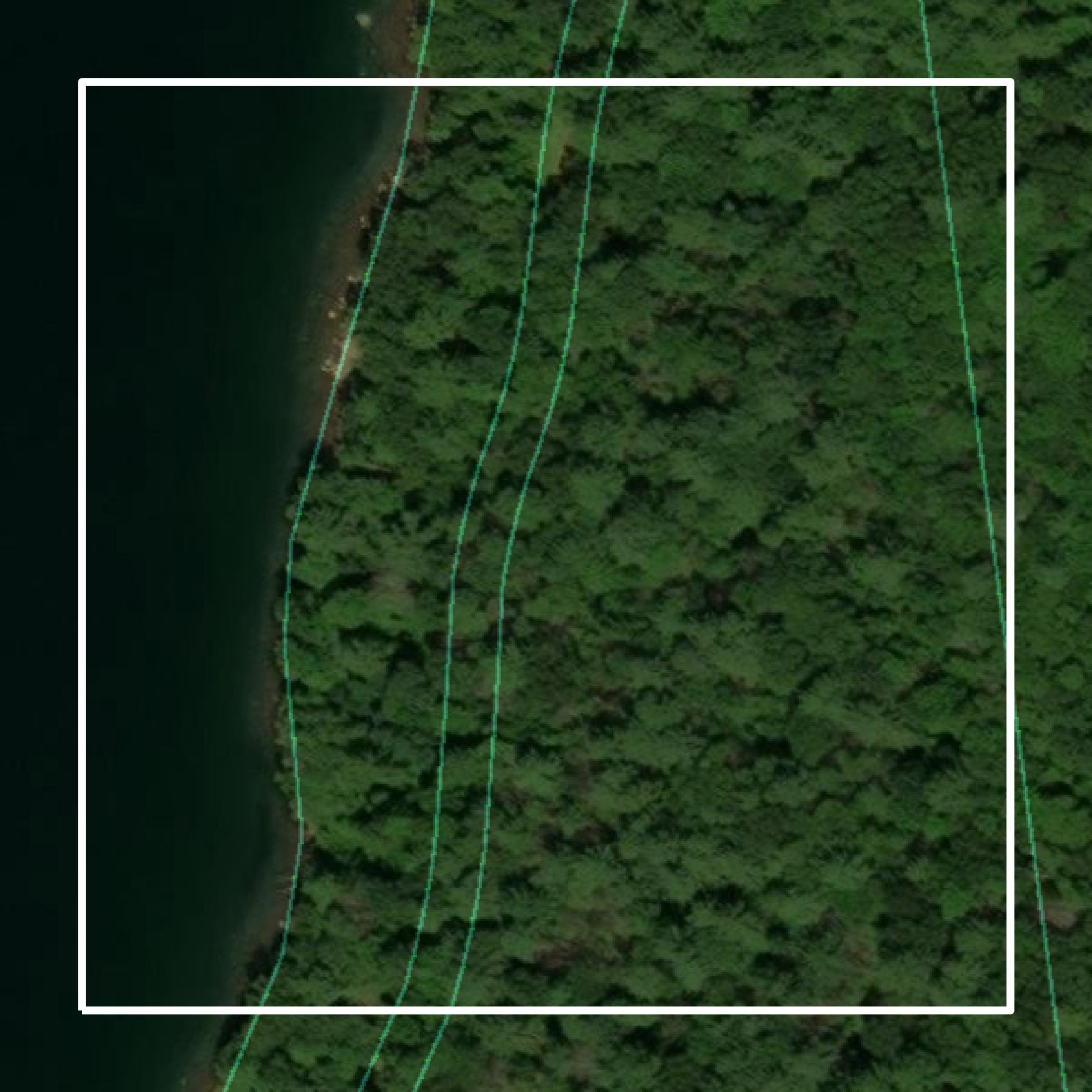 This image shows parcel and building data in Hampshire County created using GIS data in Equator.