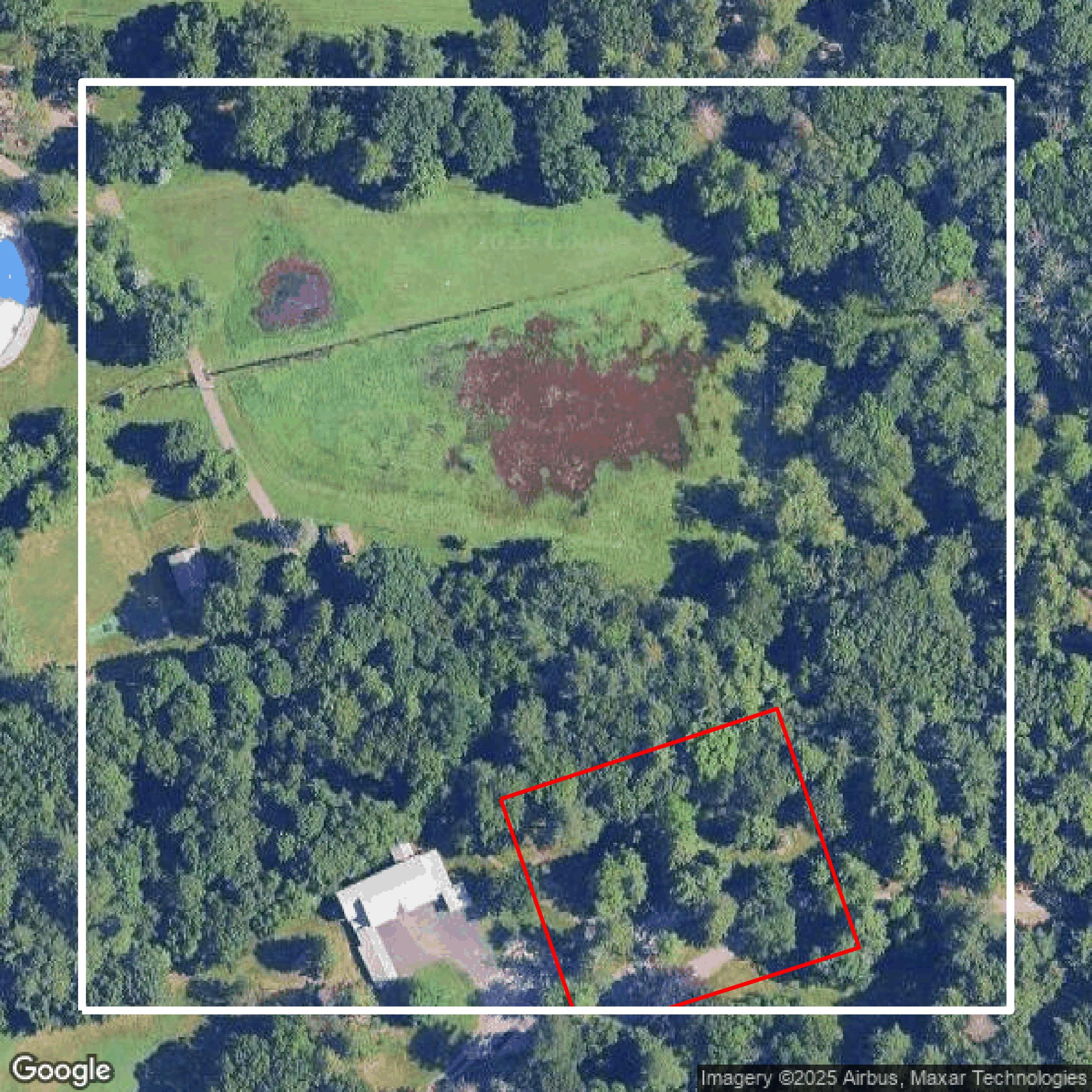 This image shows parcel data in Norfolk County created using GIS data in Equator.