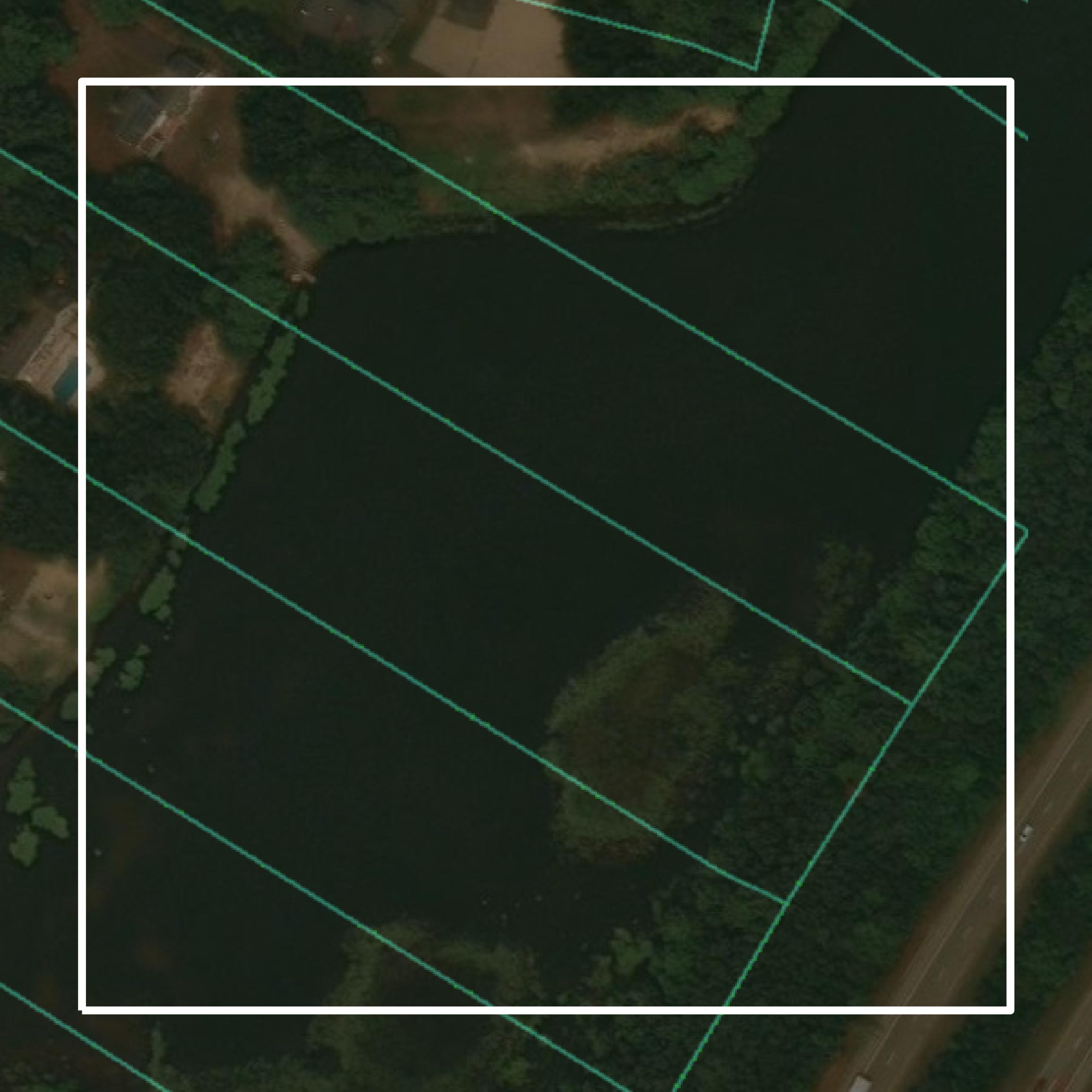 This image shows parcel and building data in Plymouth County created using GIS data in Equator.