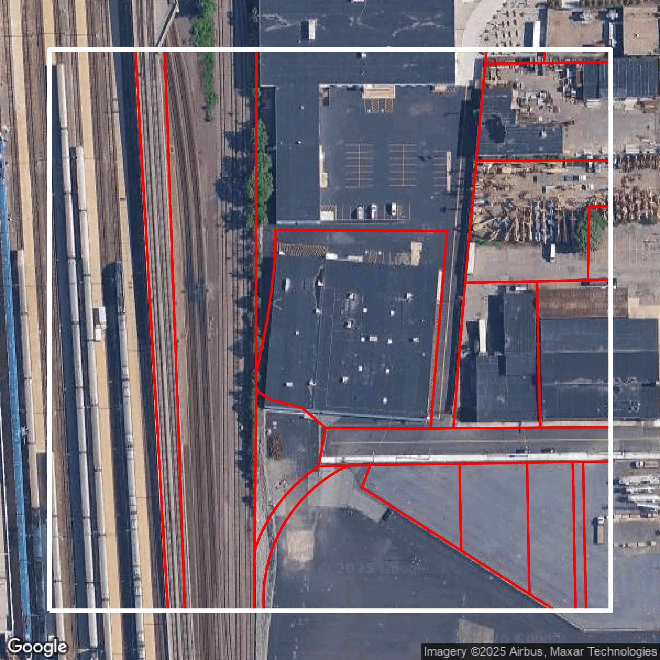 This image shows parcel data in Suffolk County created using GIS data in Equator.