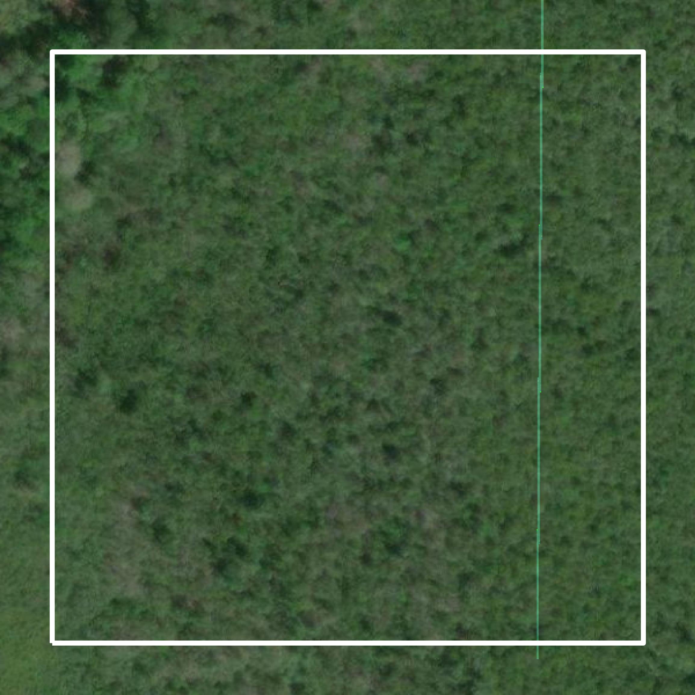 This image shows parcel and building data in Charlevoix County created using GIS data in Equator.