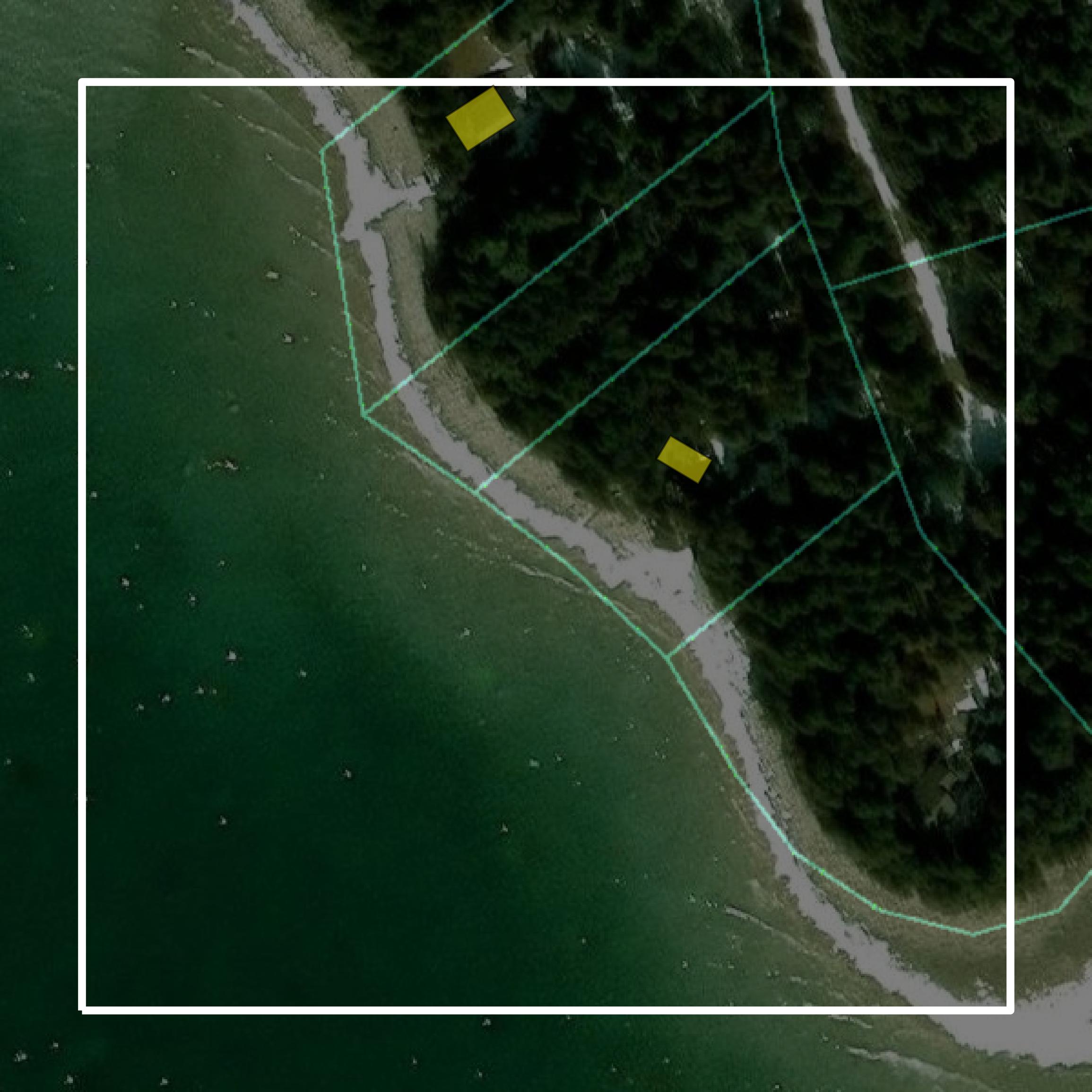 This image shows parcel and building data in Chippewa County created using GIS data in Equator.