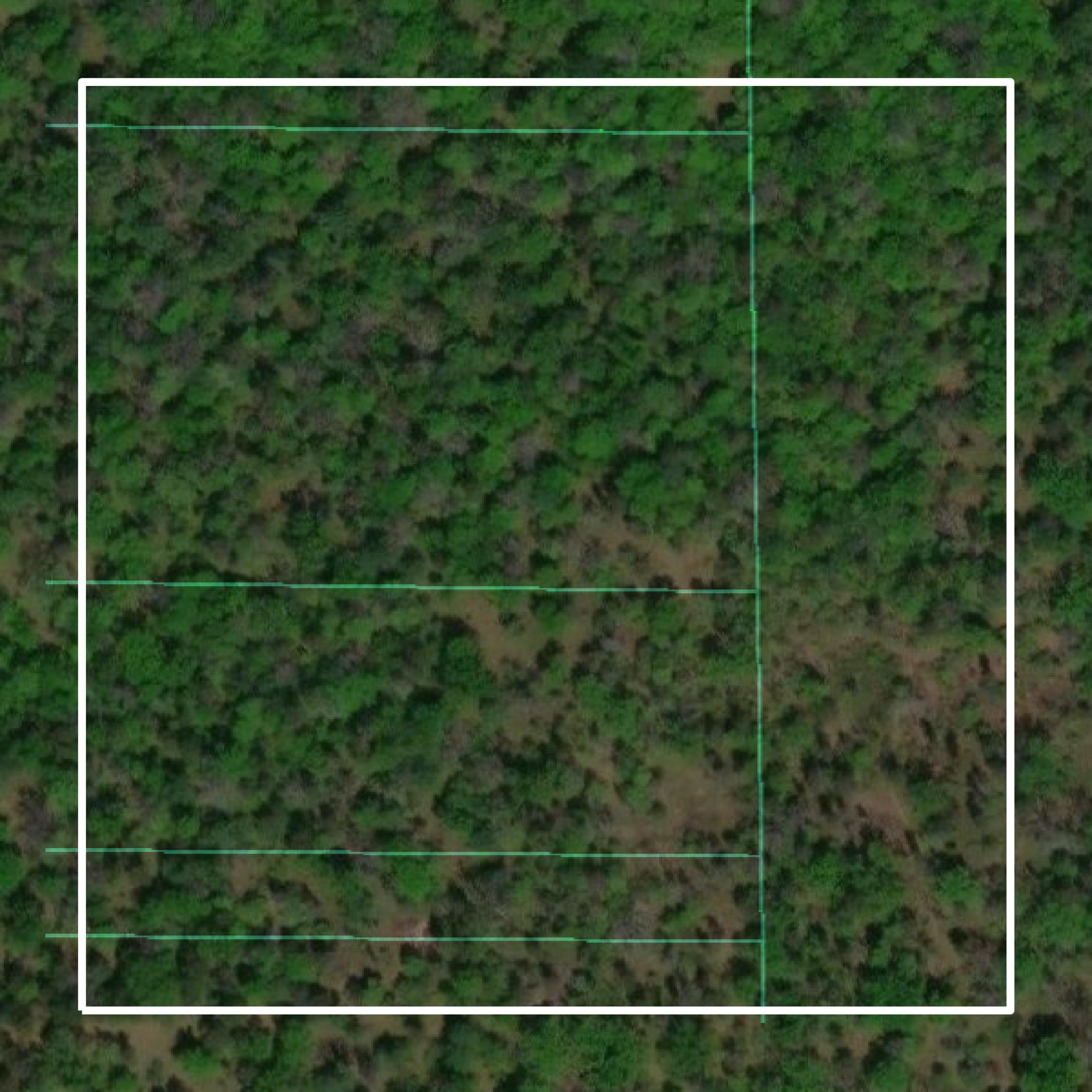 This image shows parcel and building data in Crawford County created using GIS data in Equator.