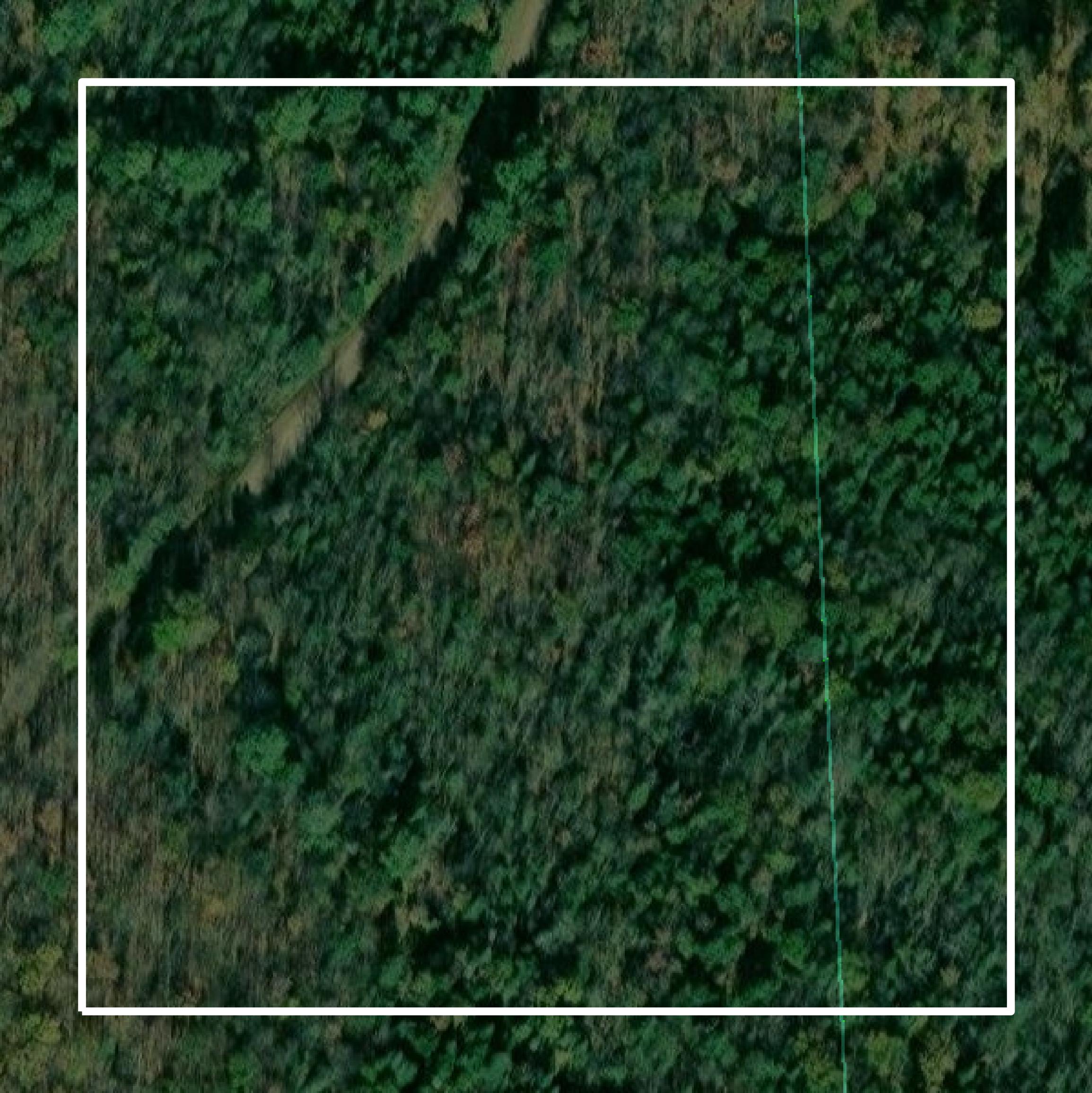 This image shows parcel and building data in Gogebic County created using GIS data in Equator.